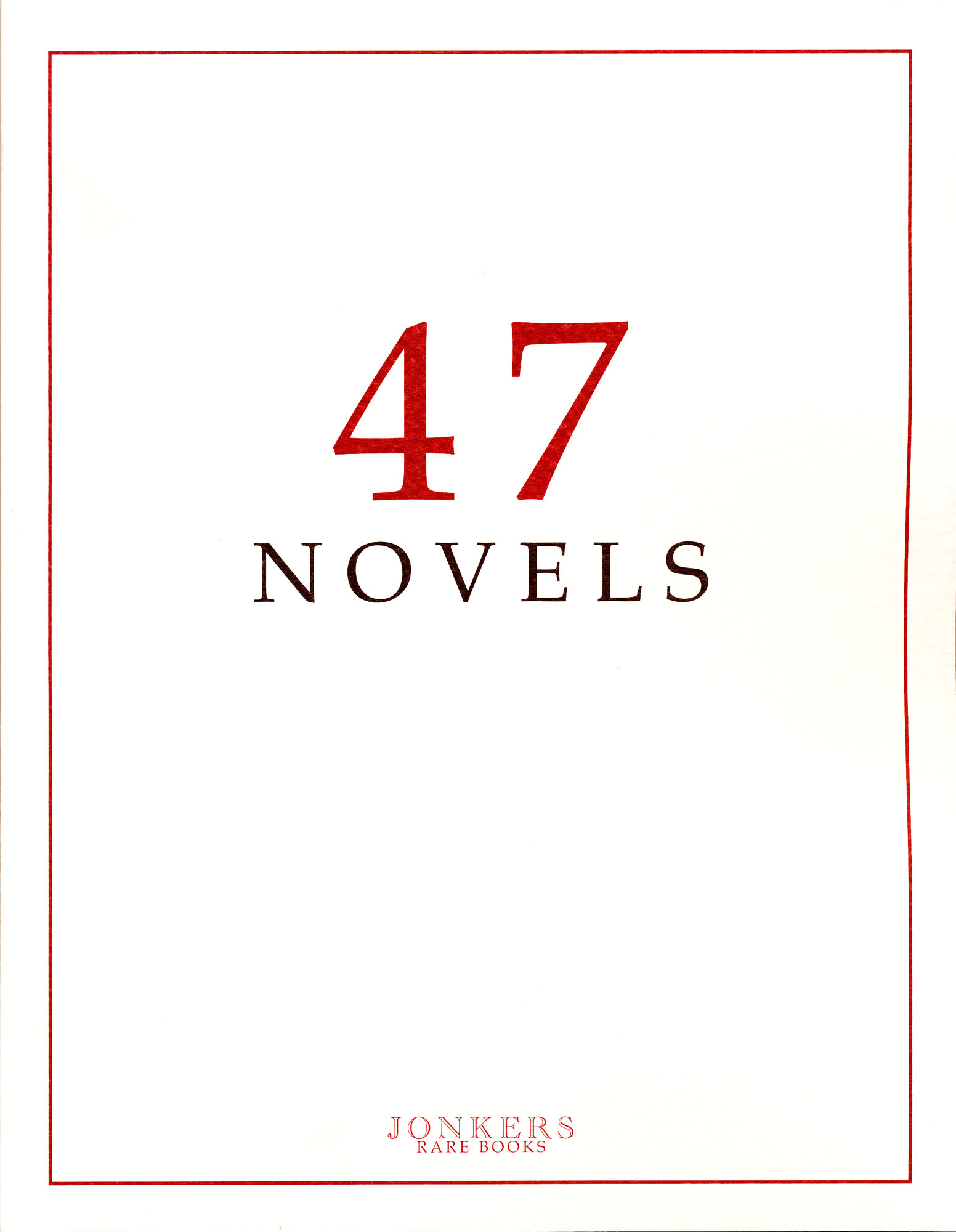 47 Novels - , 