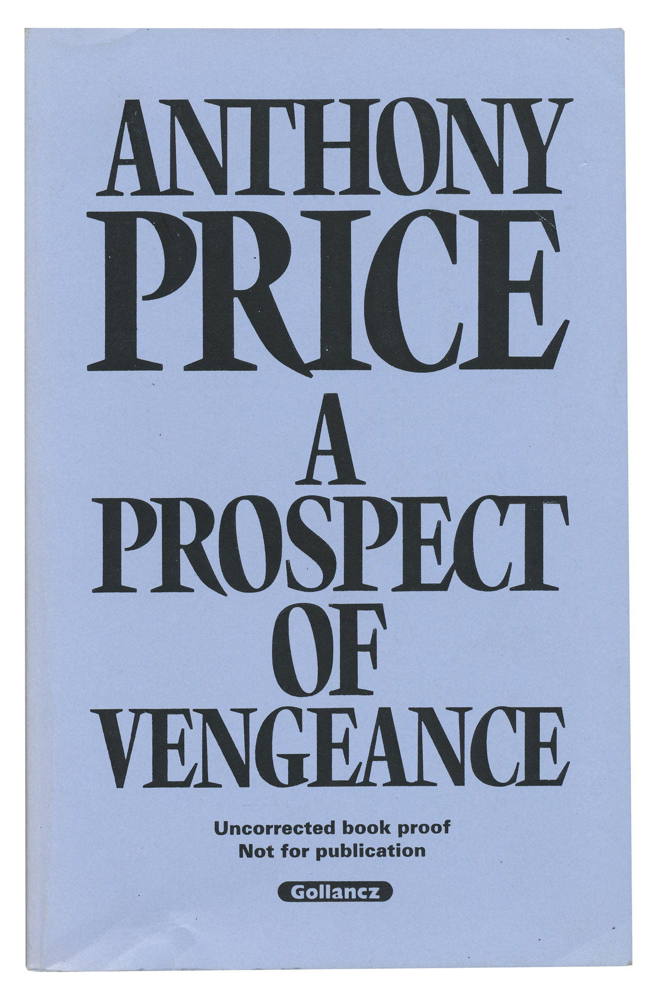 A Prospect of Vengeance - , 