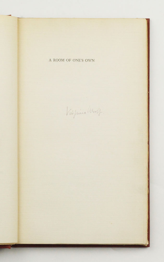 Virginia woolf a room of one's own essay questions