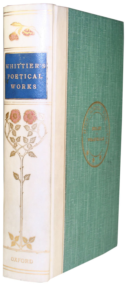 Whittier's Poetical Works - , 
