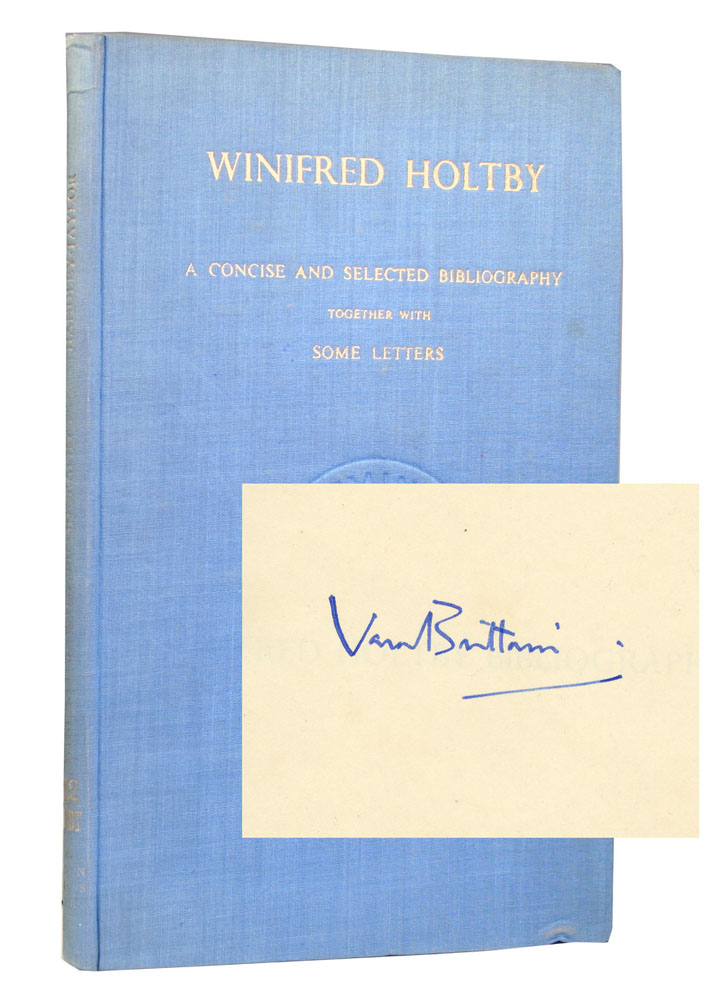 Winifred Holtby, - , 