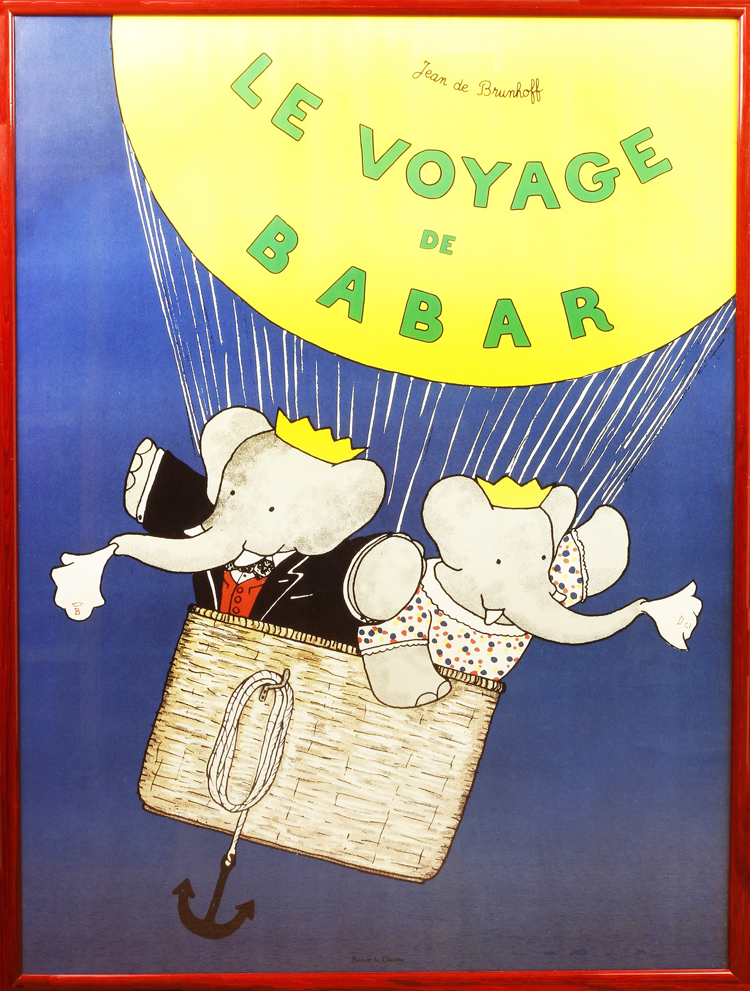 Framed Print: Le Voyage De Babar - , 