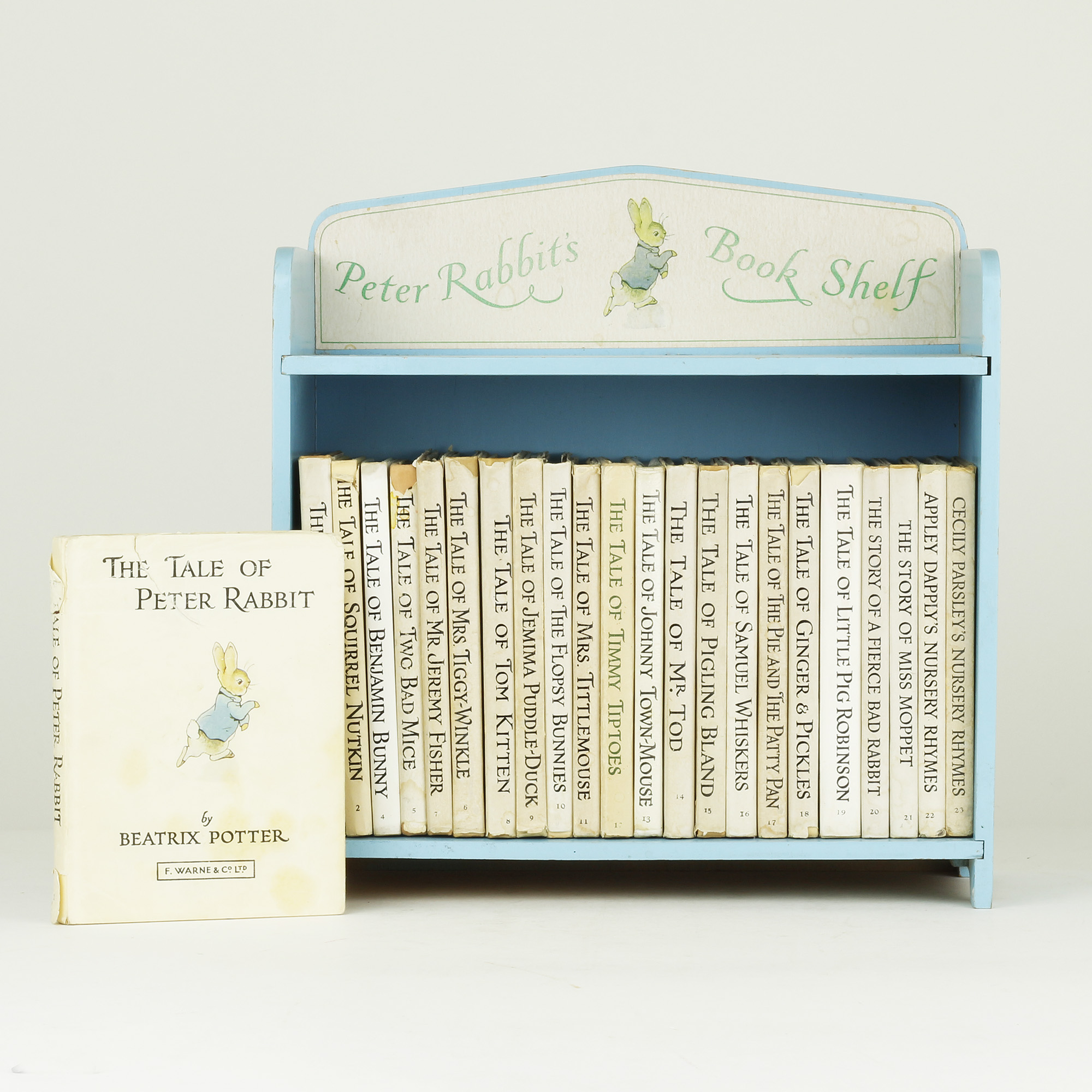 Peter Rabbit S Book Shelf By Potter Beatrix Jonkers Rare Books