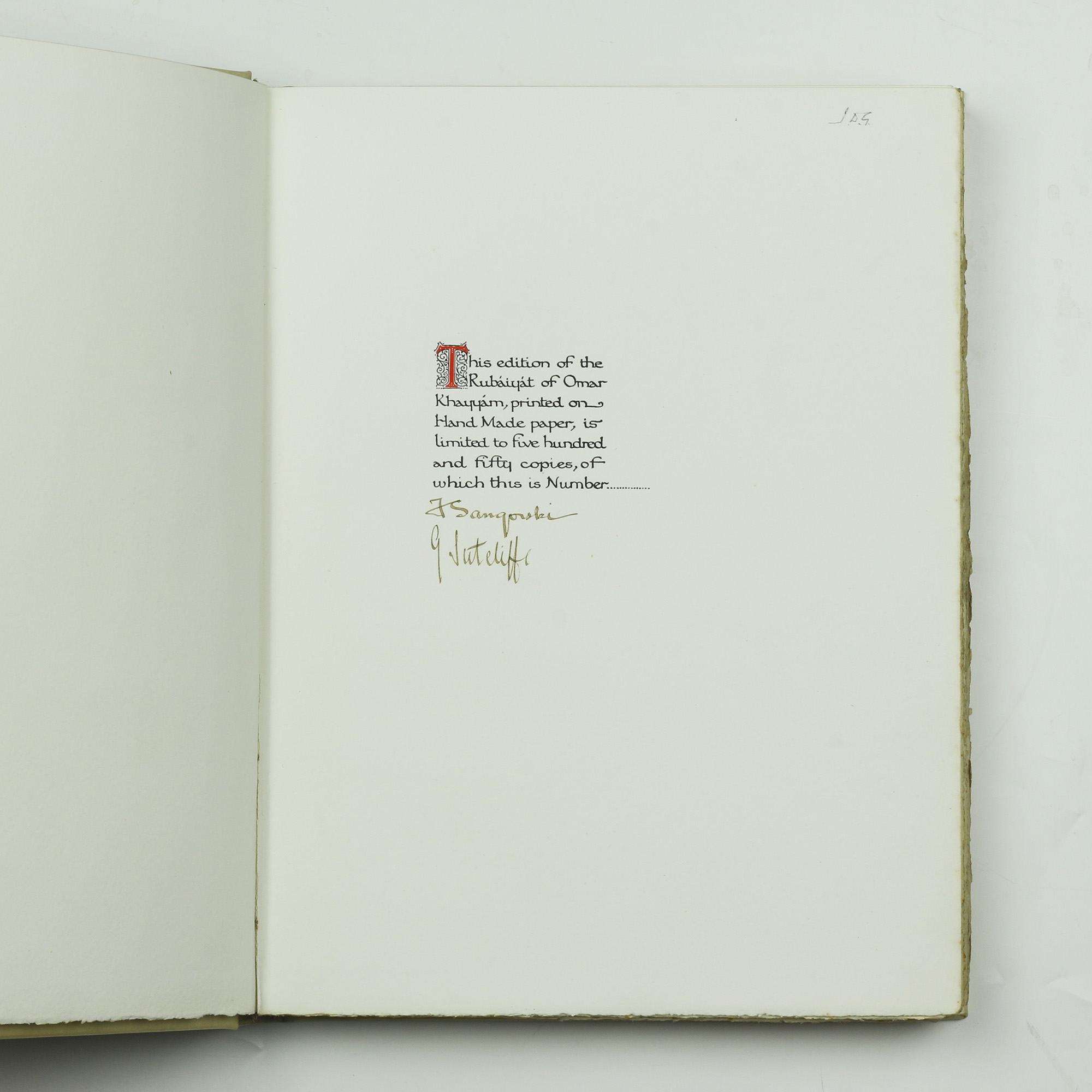 Rubaiyat of Omar Khayyam by SANGORSKI G & SUTCLIFFE F Jonkers PreviousNext