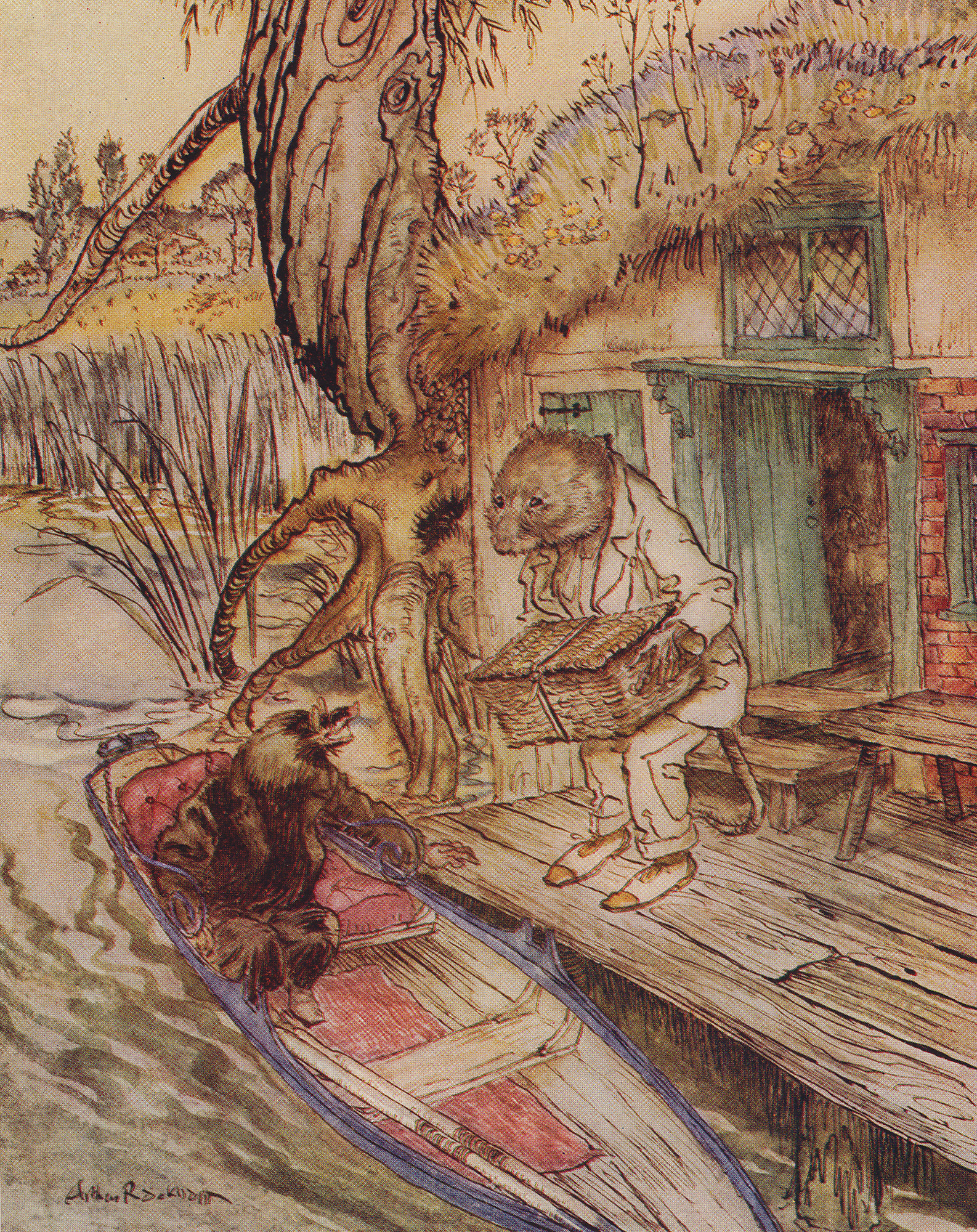 The Wind in the Willows by RACKHAM, Arthur - Jonkers Rare Books