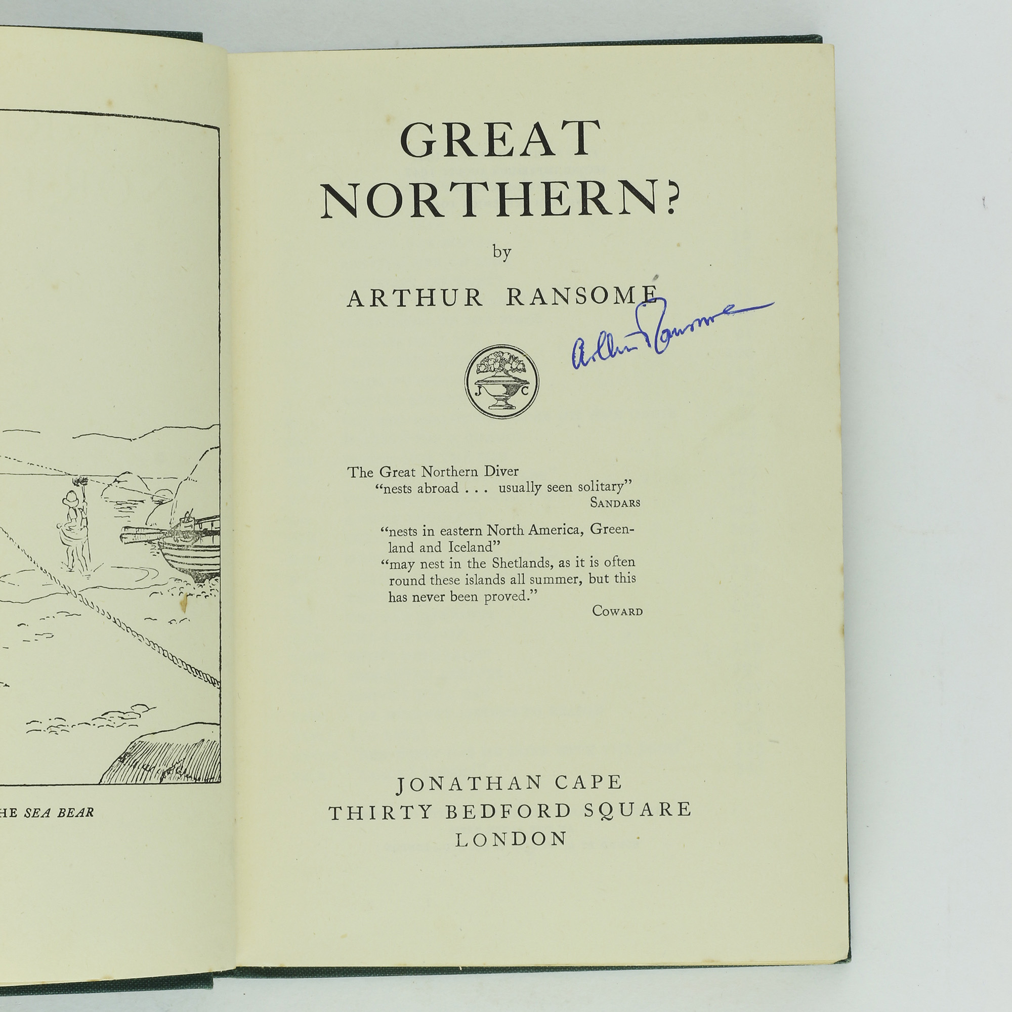 Great Northern? by RANSOME, Arthur Jonkers Rare Books