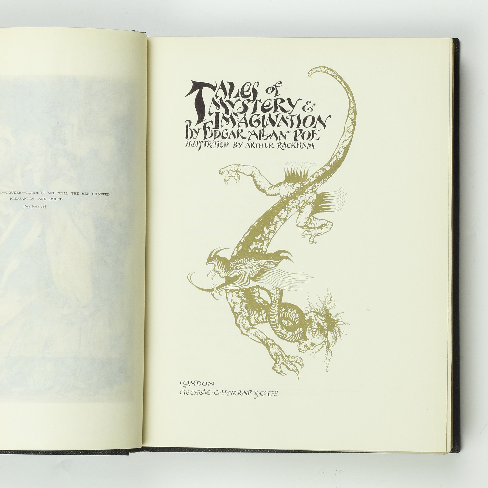 Poe's Tales of Mystery and Imagination by RACKHAM, Arthur - Jonkers ...