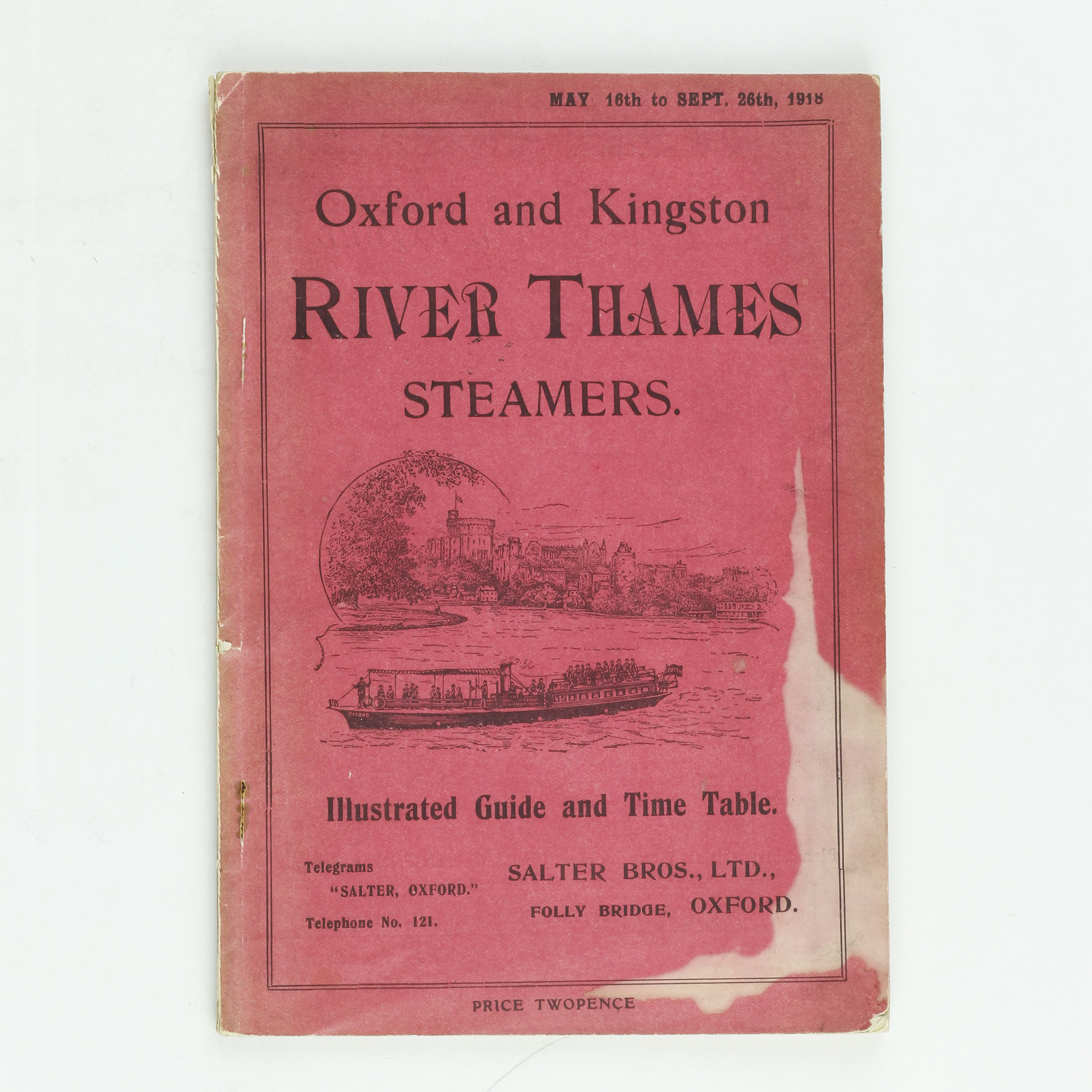 Oxford and Kingston River Thames Steamers - , 