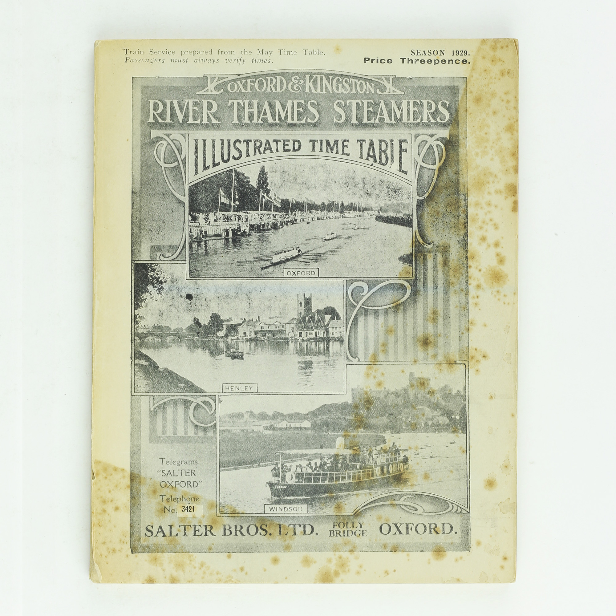 Oxford and Kingston River Thames Steamers - , 