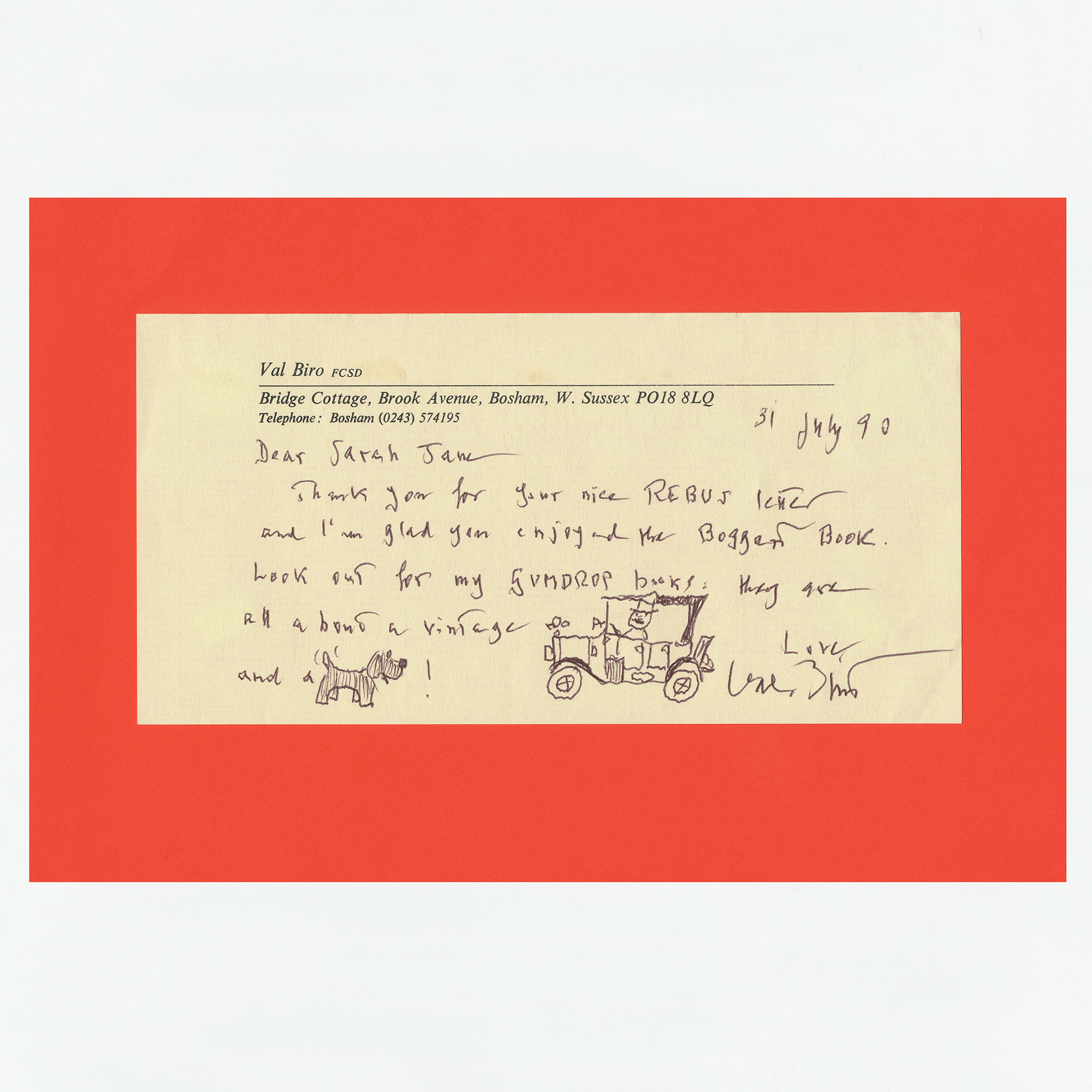 Autograph Picture Letter - , 