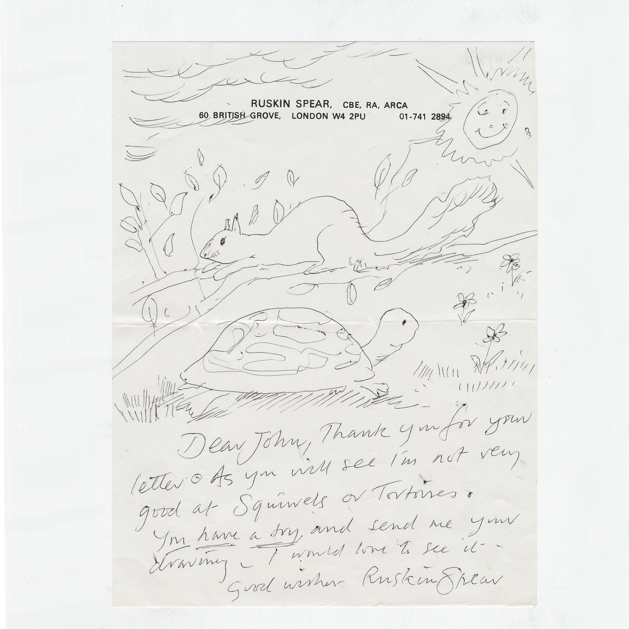 Autograph Letter Signed - , 