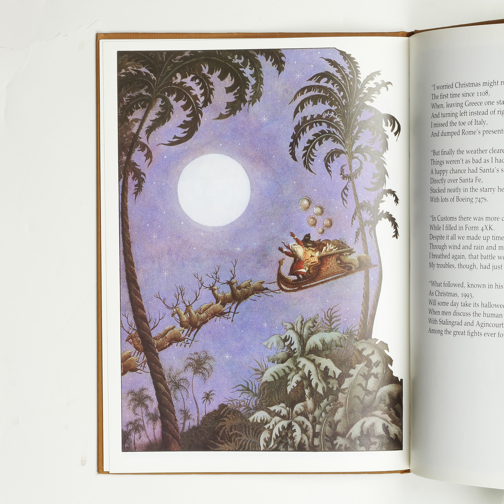 Christmas 1993 or Santa's Last Ride by LE CAIN, Errol - Jonkers Rare Books