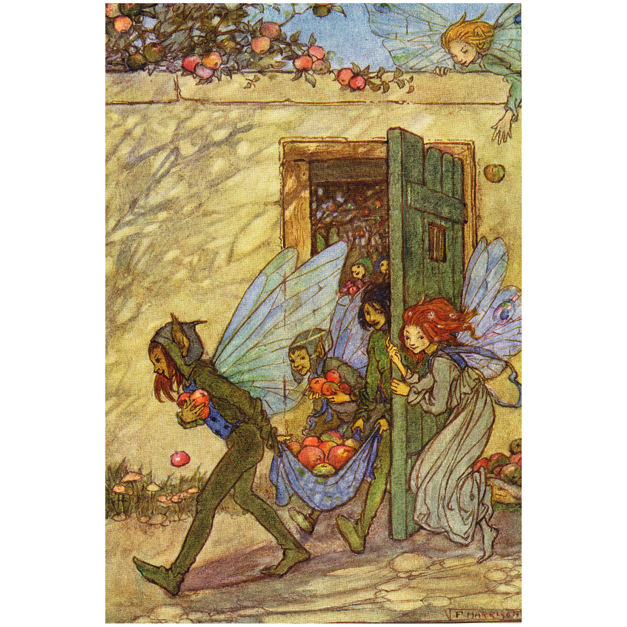 Original Print From Elfin Song - , 
