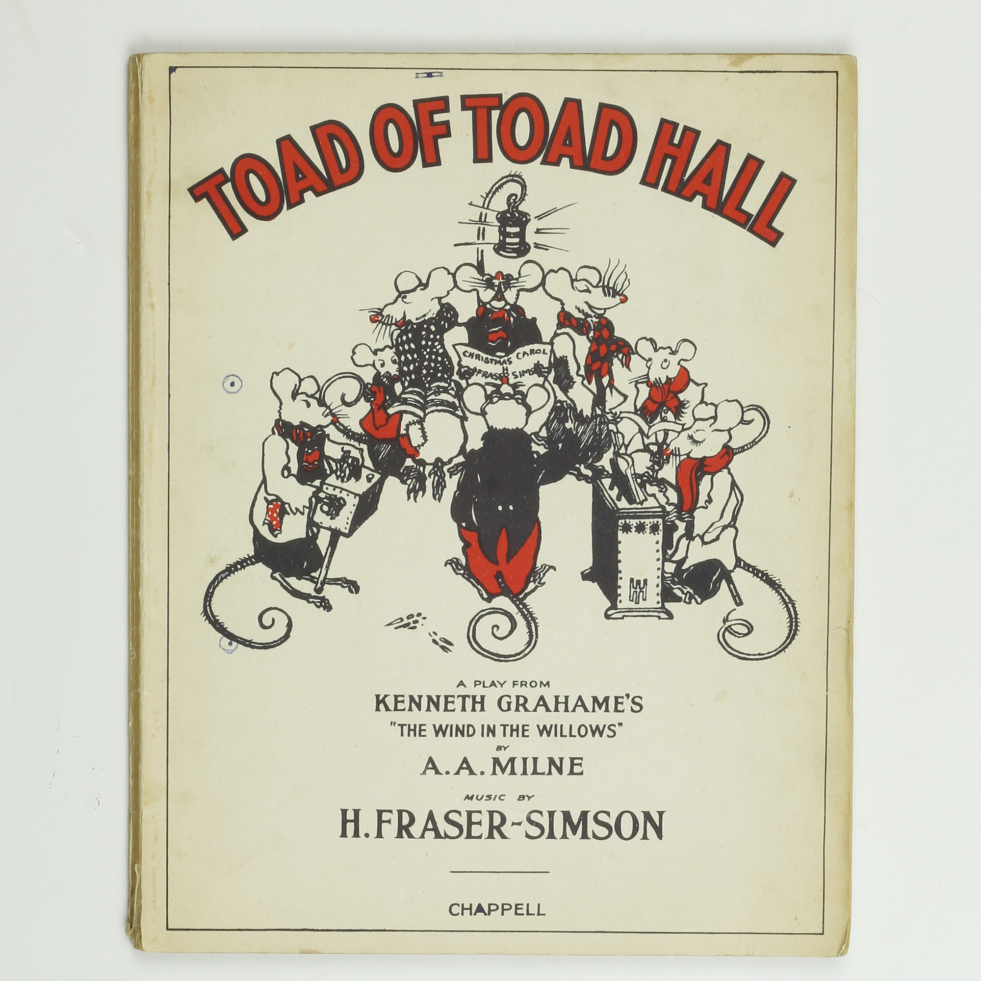 Toad of Toad Hall by MILNE, A.A. - Jonkers Rare Books