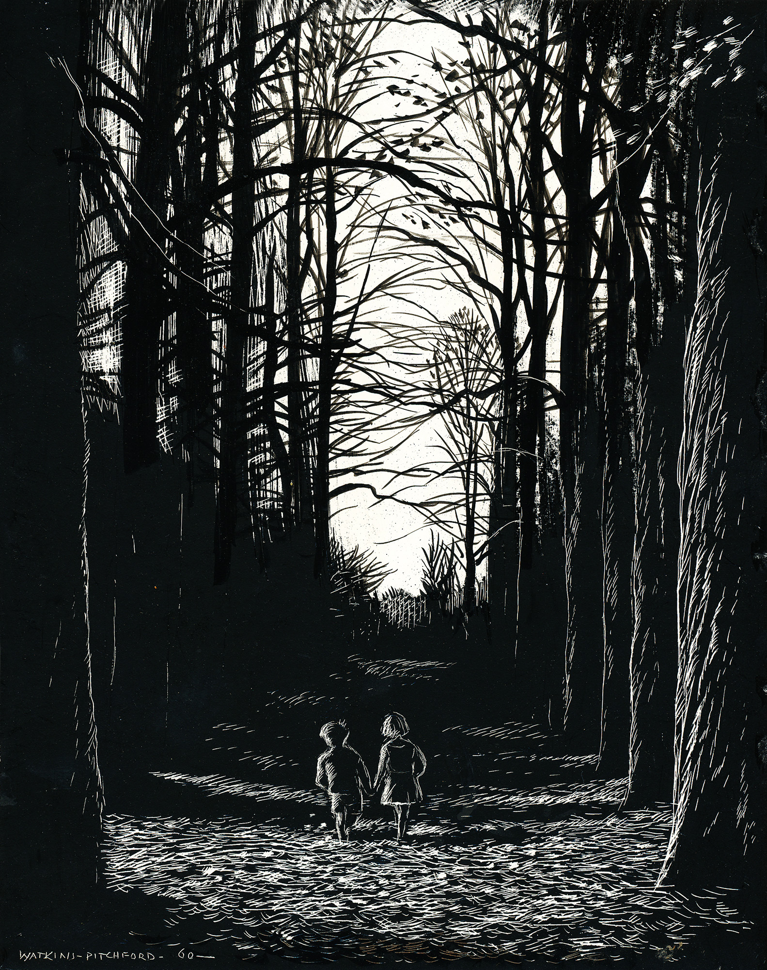 Signed Original Drawing: The Badgers of Bearshanks - , 