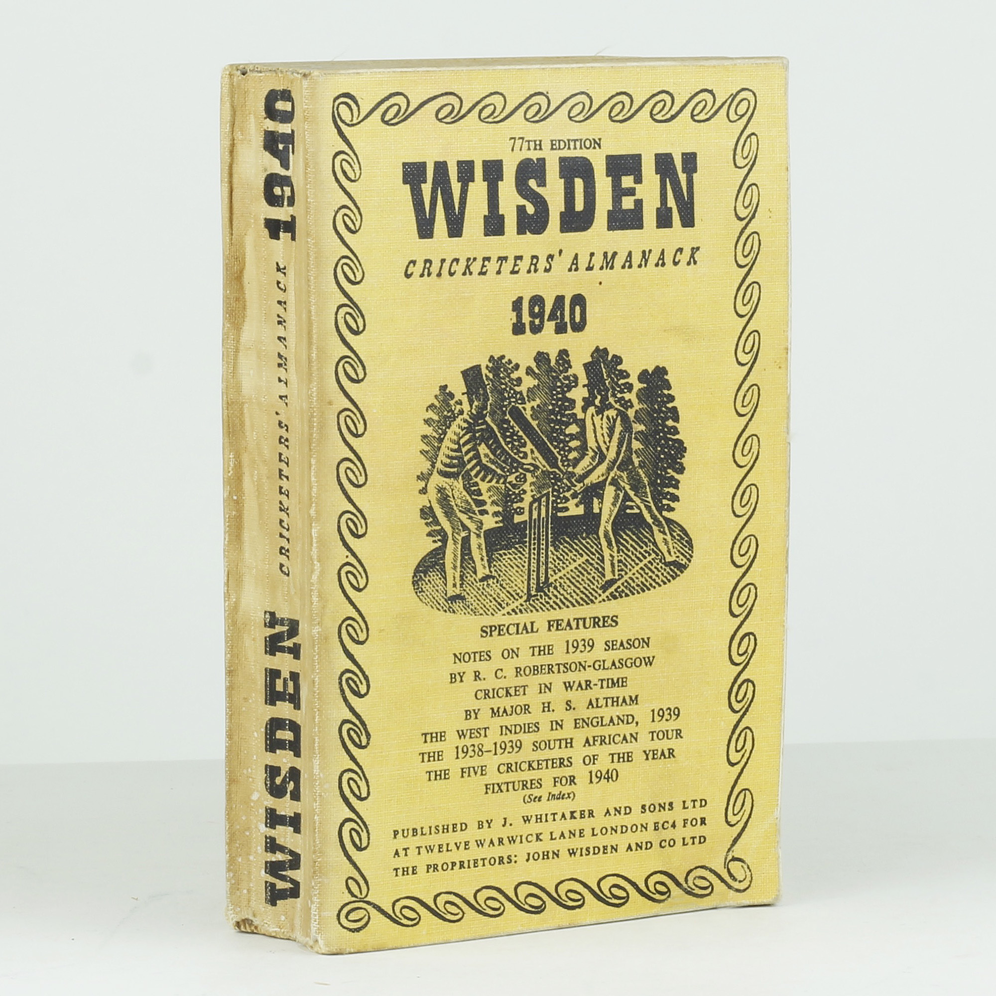 John Wisden's Cricketers' Almanack for 1940 - , 
