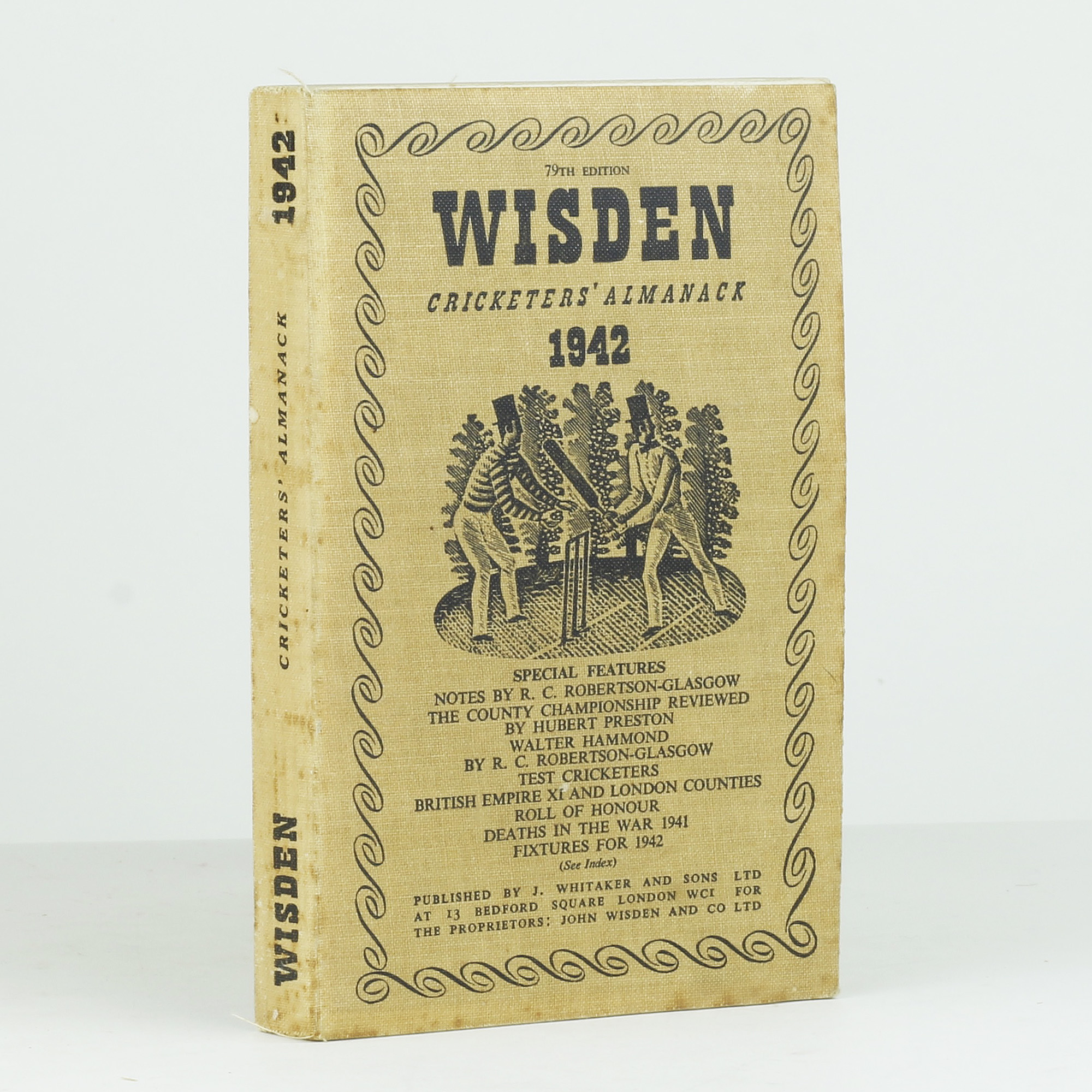 John Wisden's Cricketers' Almanack for 1942 - , 