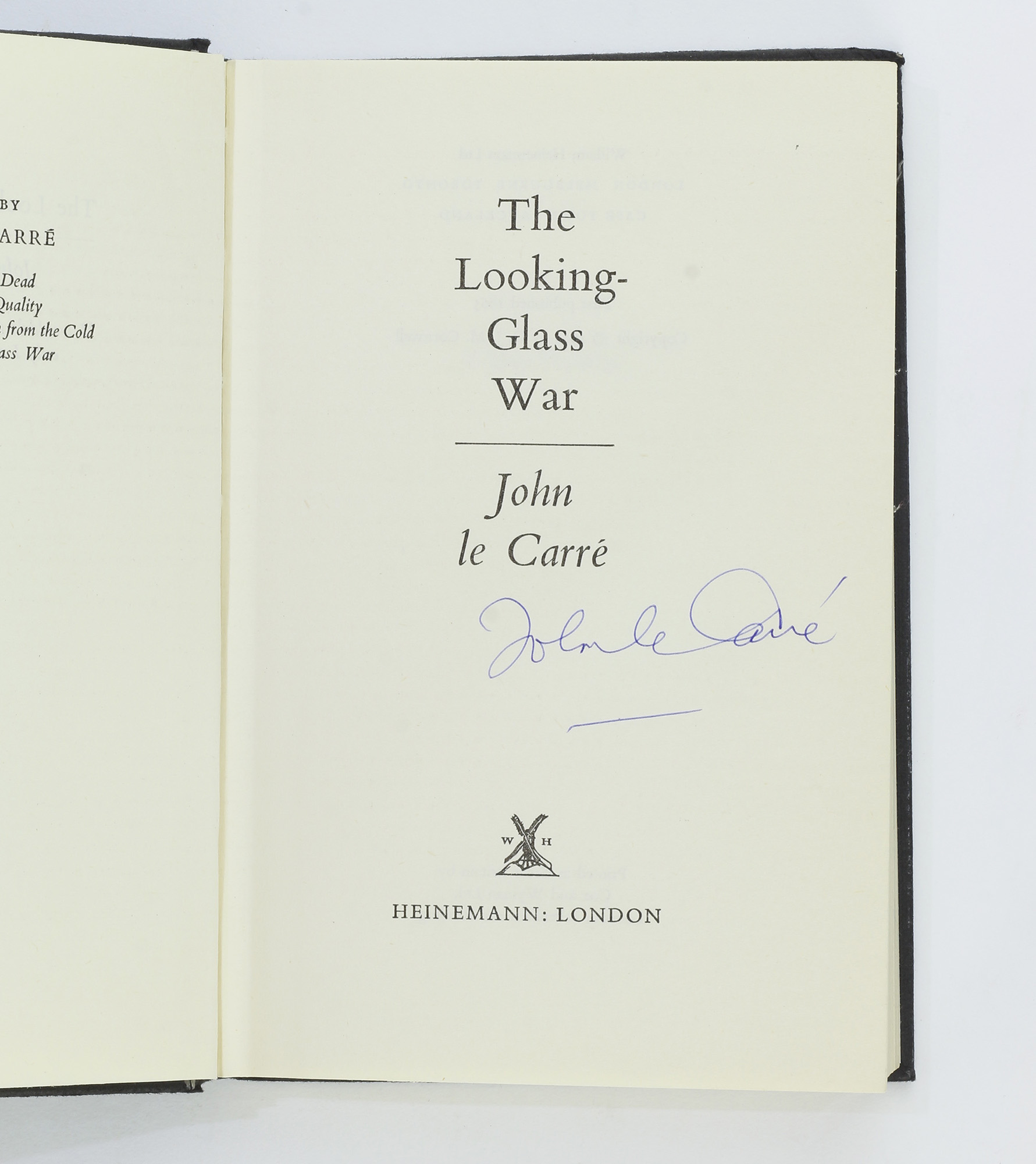 The LookingGlass War by LE CARRÉ, John Jonkers Rare Books