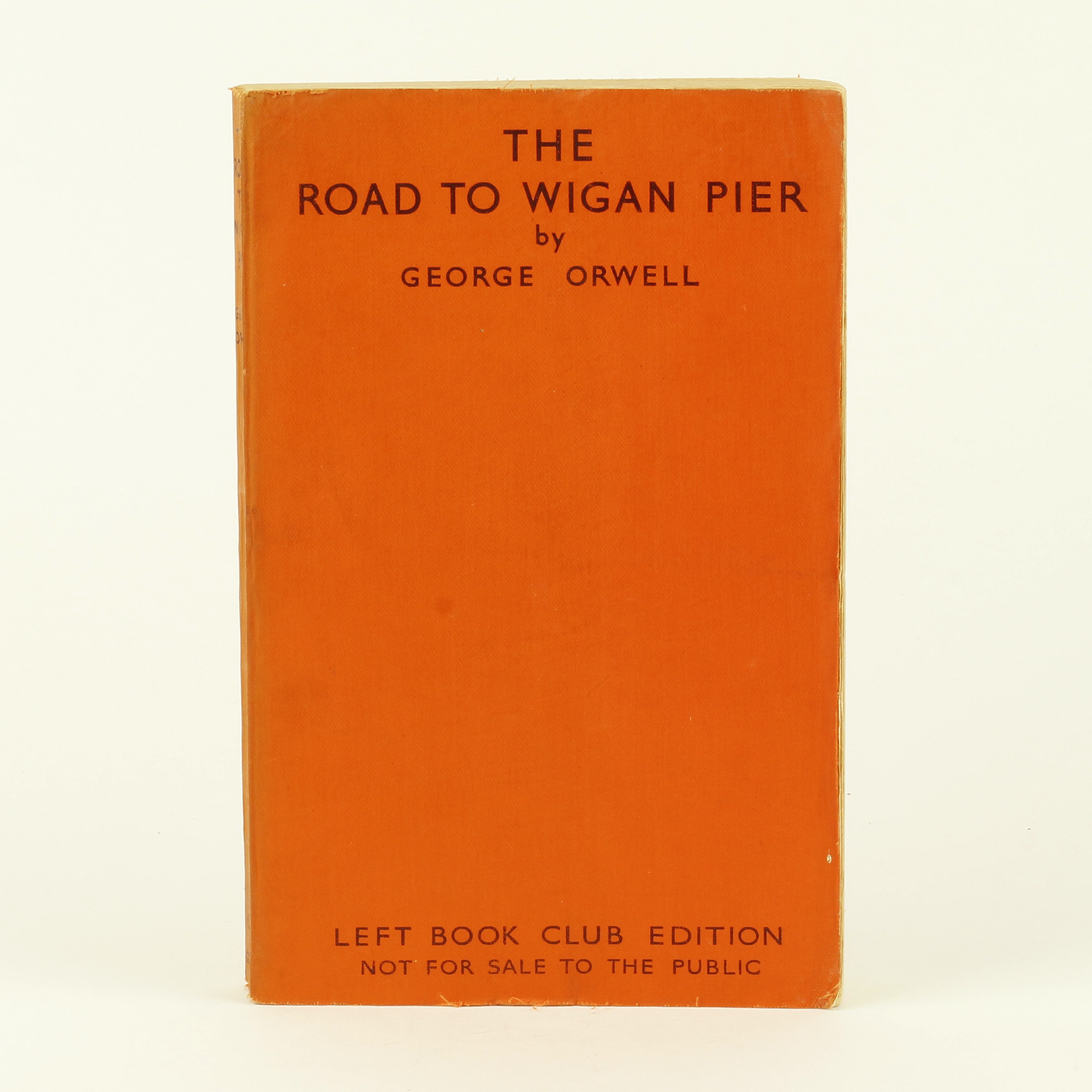 The Road to Wigan Pier by ORWELL, Jonkers Rare Books