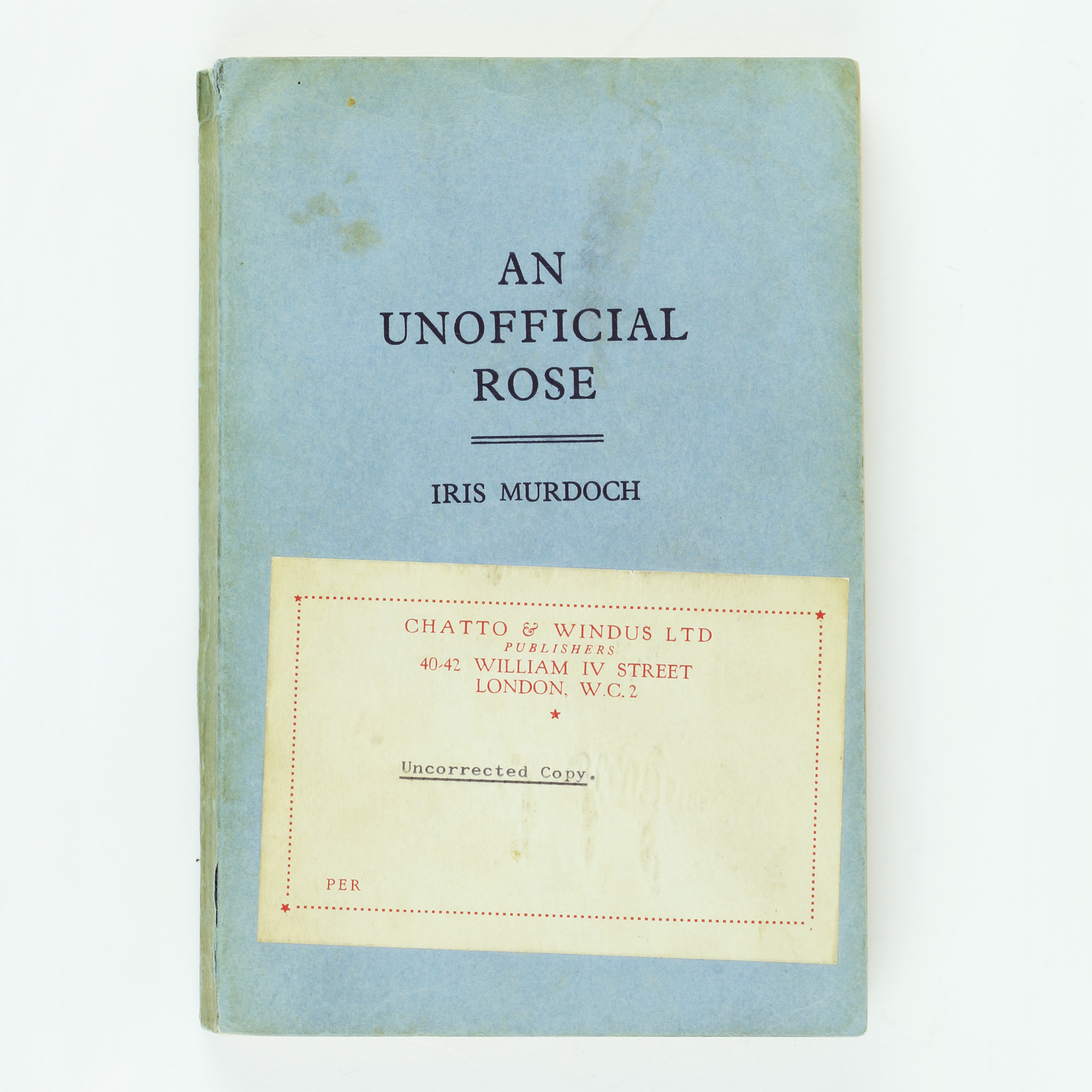An Unofficial Rose - , 