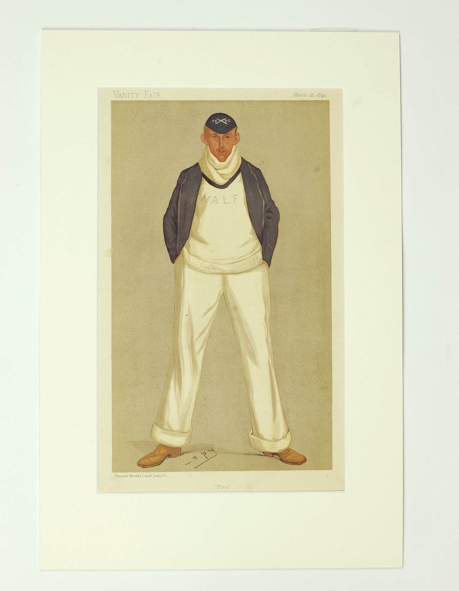 Flea: Vanity Fair Vintage Rowing Print - , 