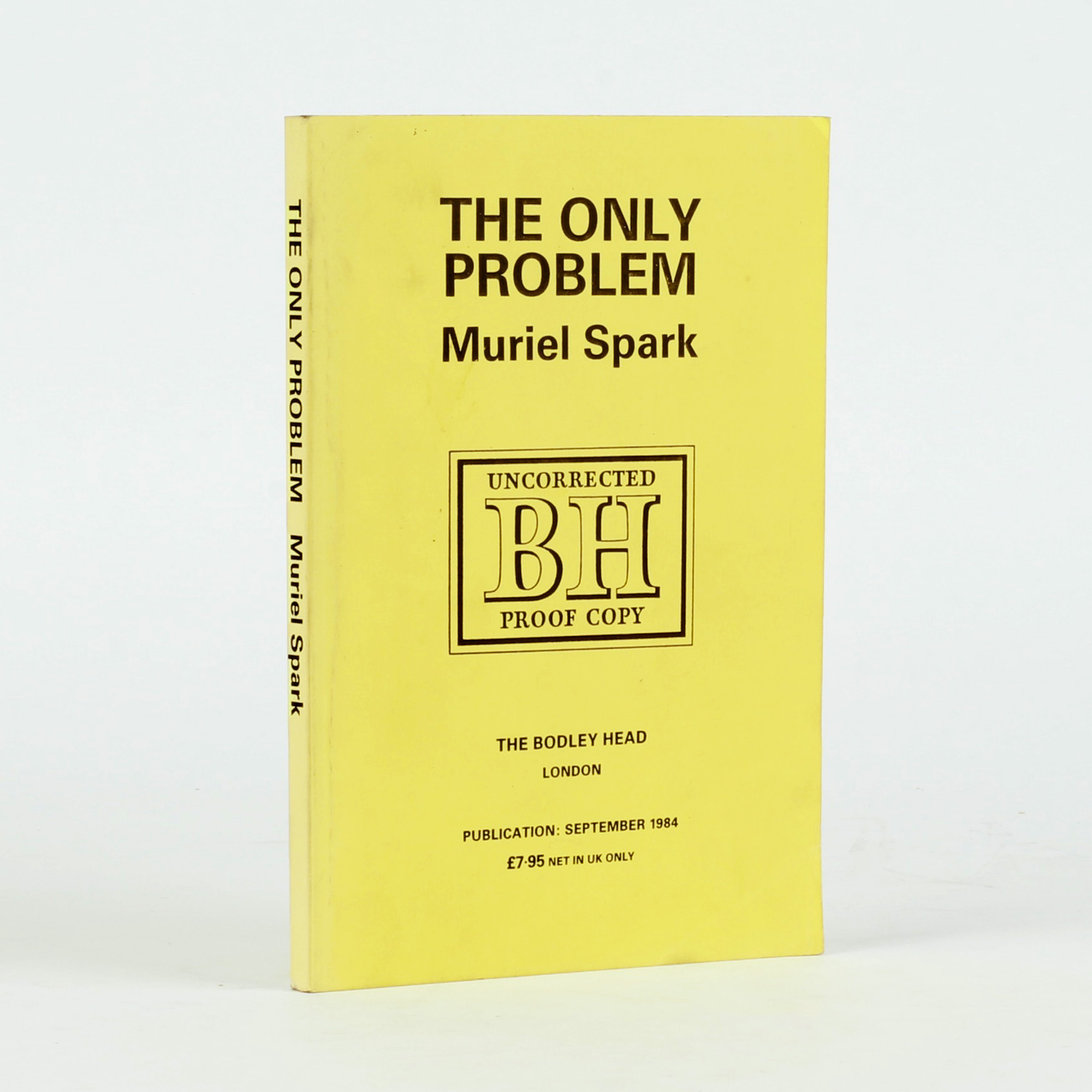 The Only Problem by SPARK, Muriel - Jonkers Rare Books