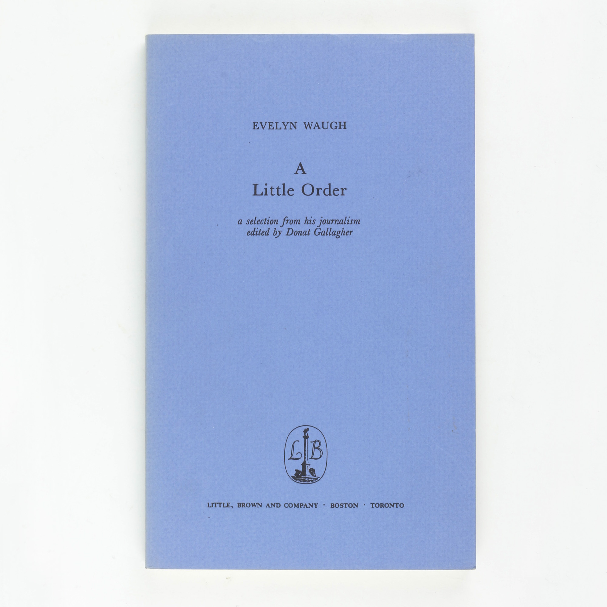 A Little Order - , 