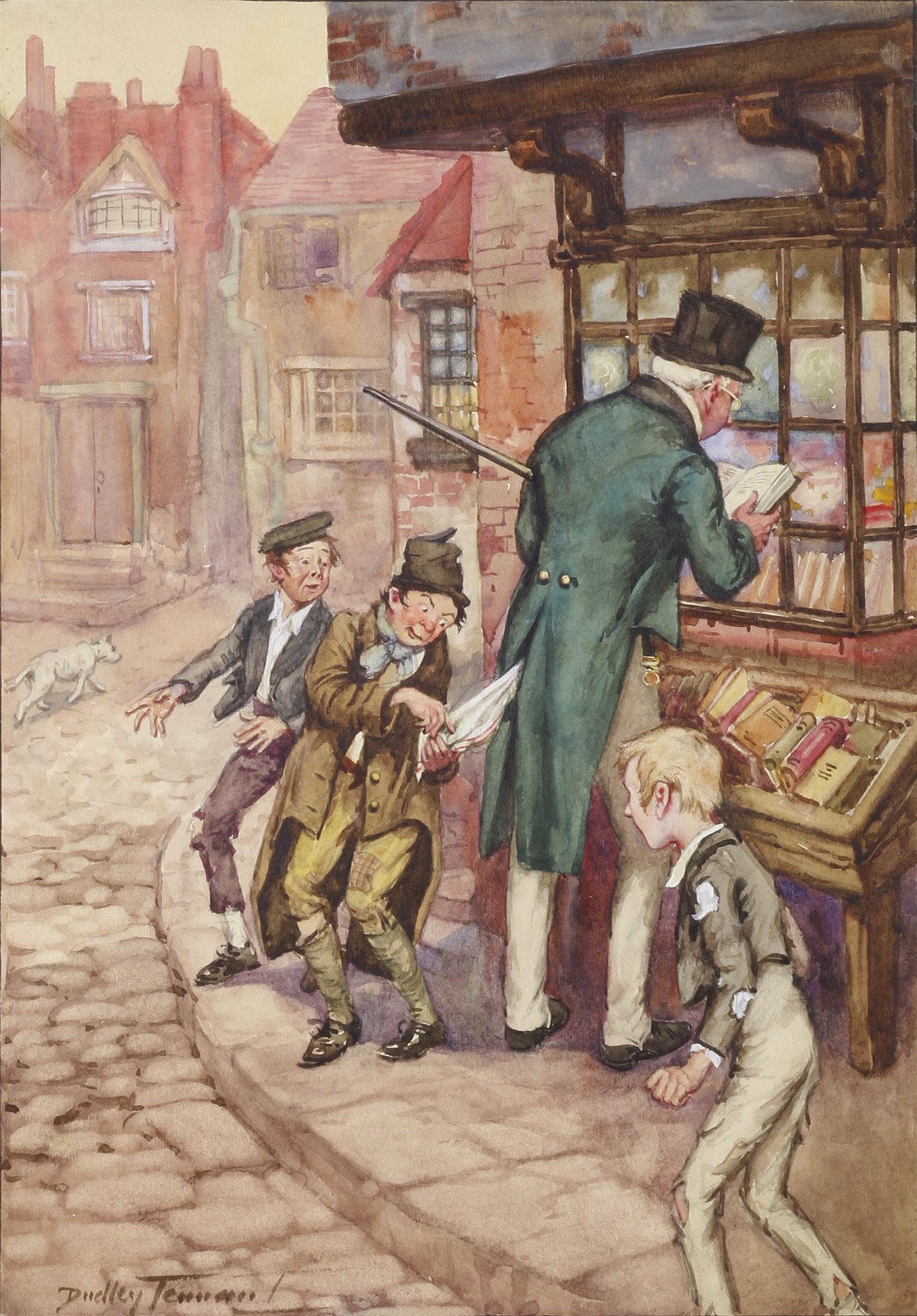 Original Watercolour for Oliver Twist - , 