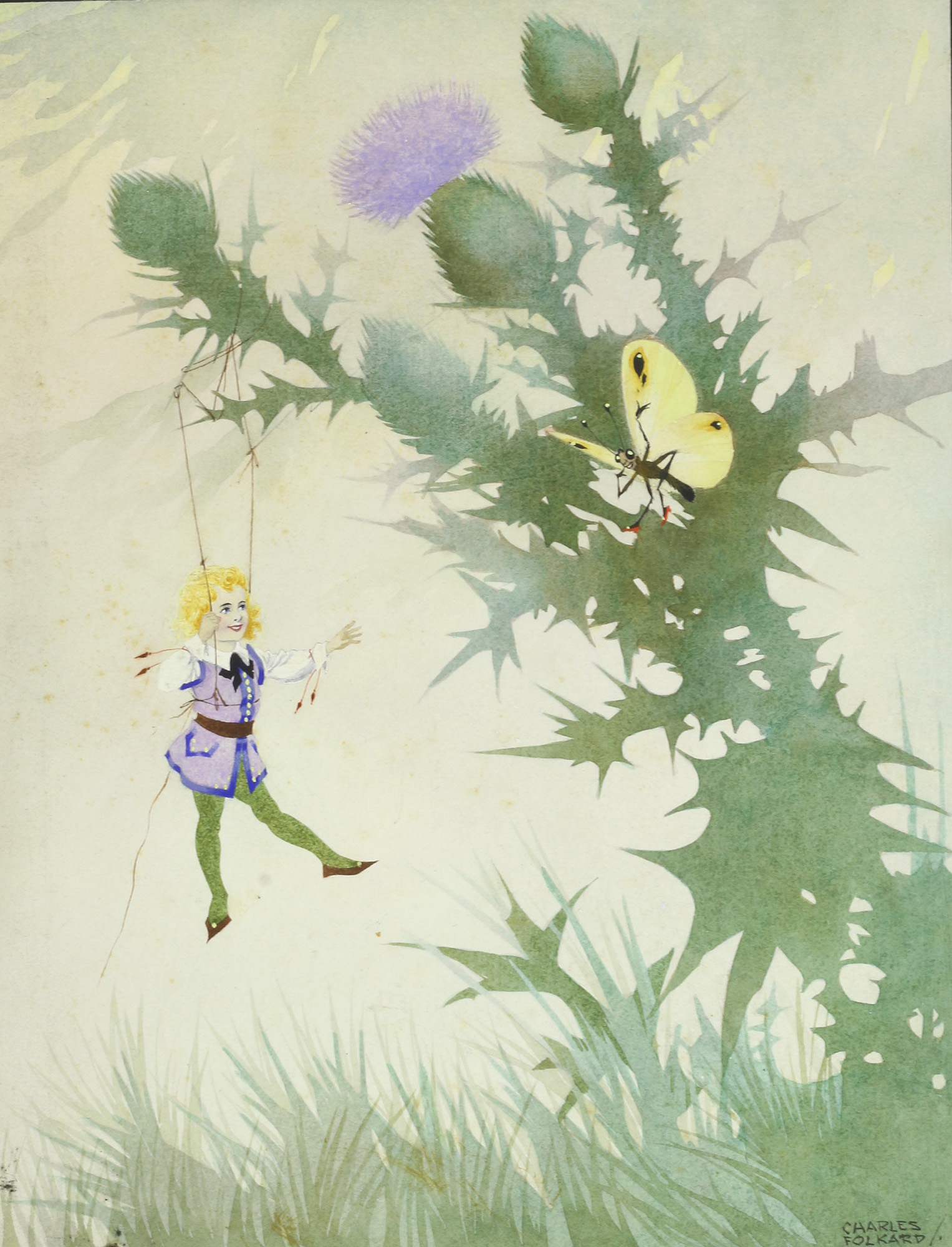 Original Illustration: Tom Thumb - , 