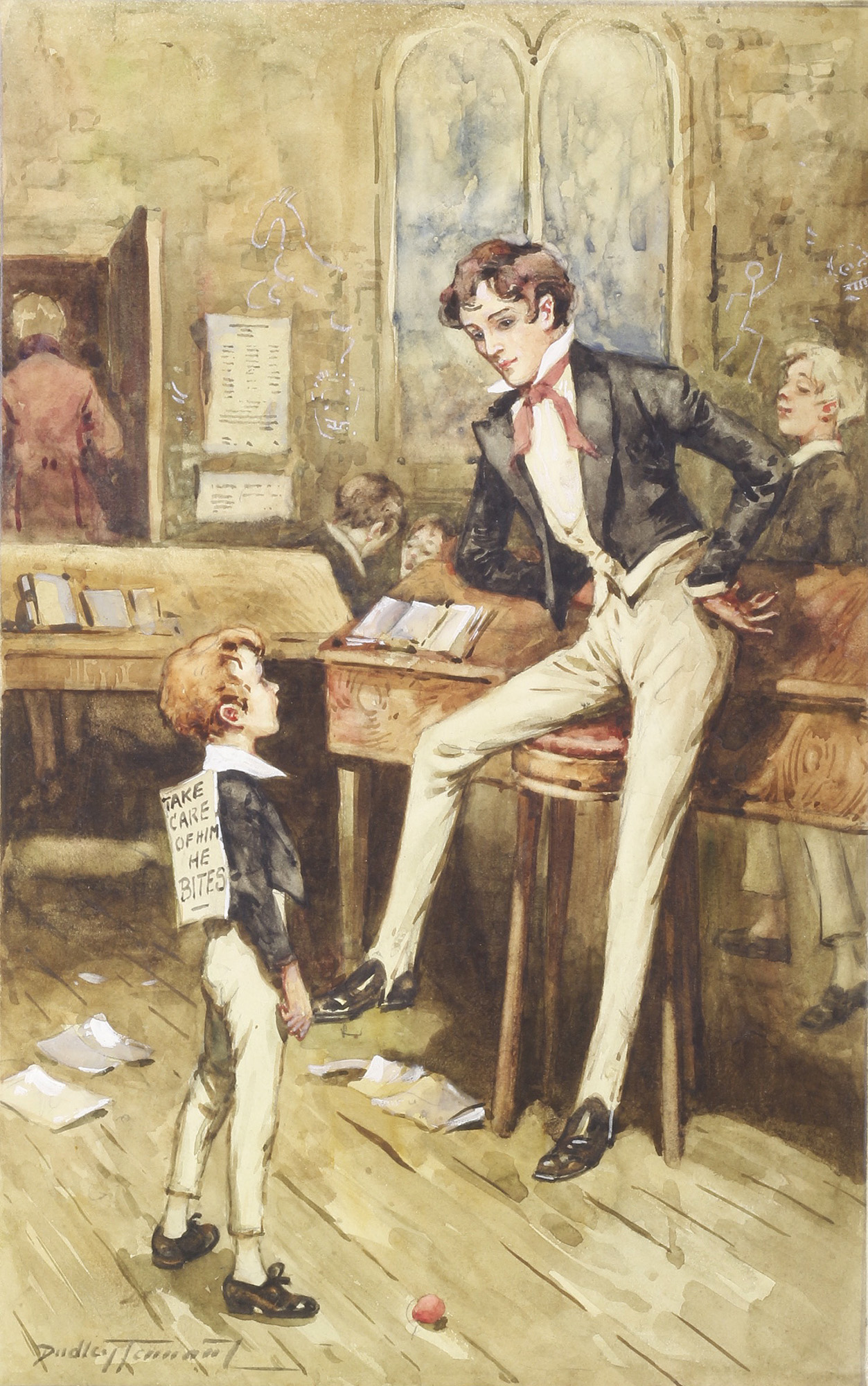 Original Watercolour for David Copperfield - , 