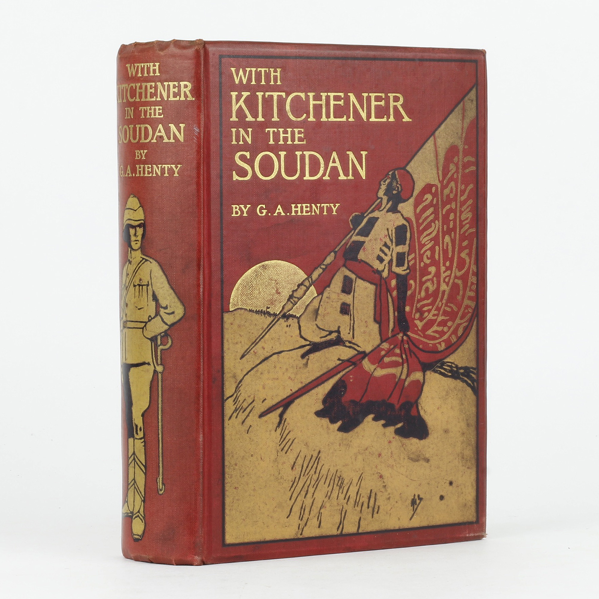 With Kitchener in the Soudan - , 