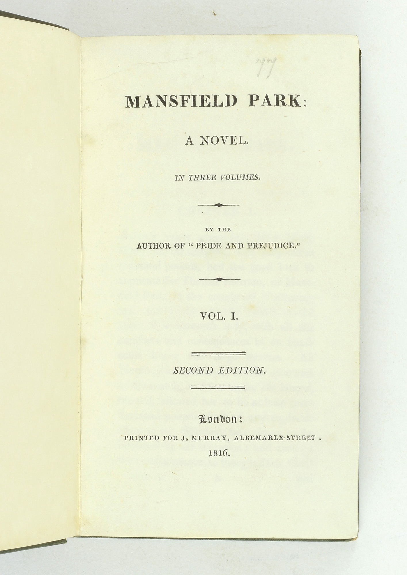 author of mansfield park