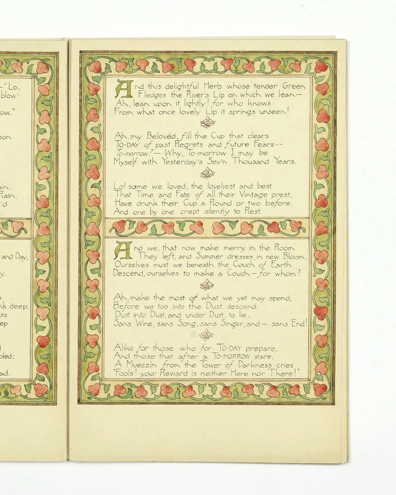 The Rubaiyat Of Omar Khayyam By Fitzgerald Edward Jonkers Rare