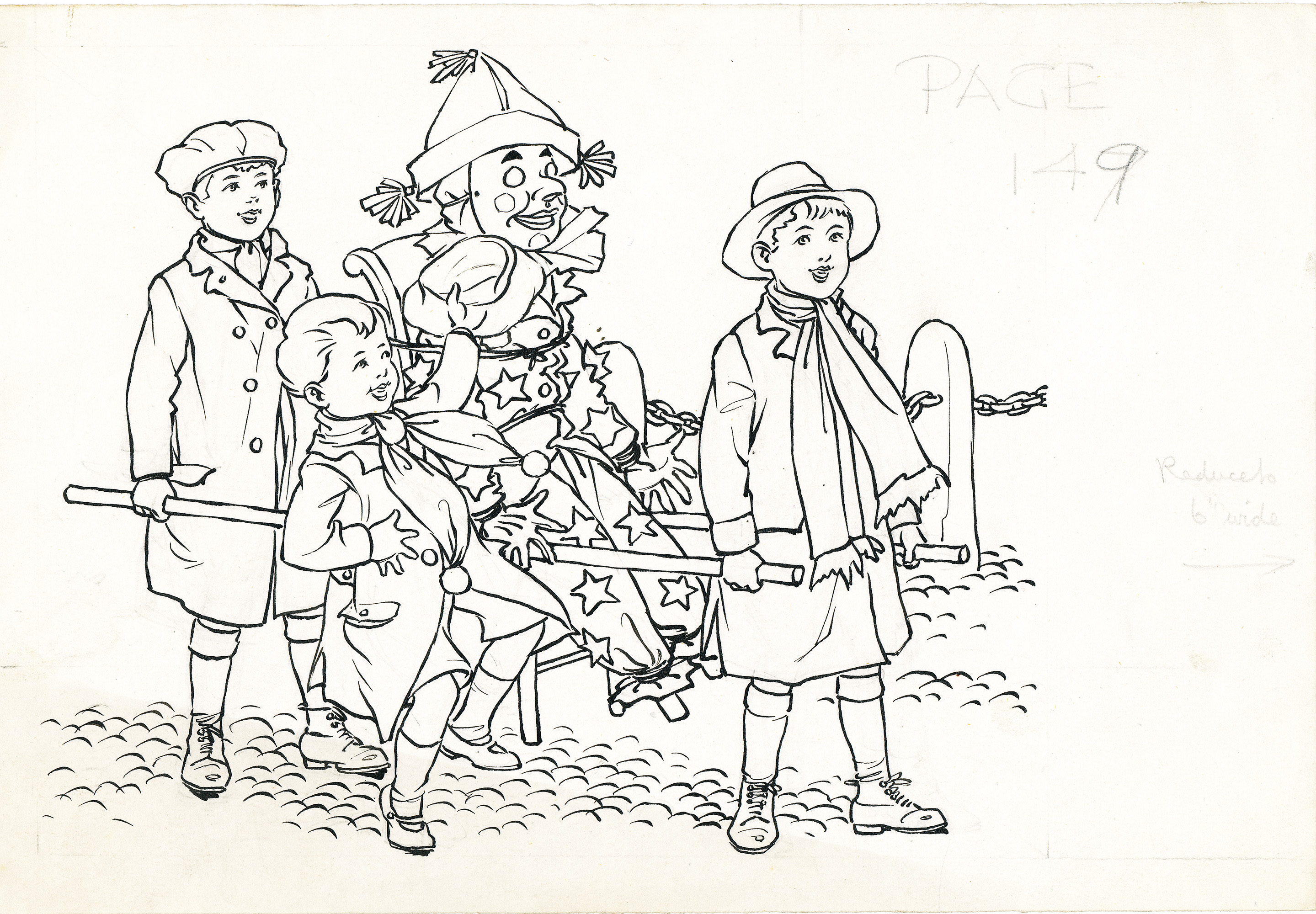 An Original Drawing: Guy Fawkes - , 