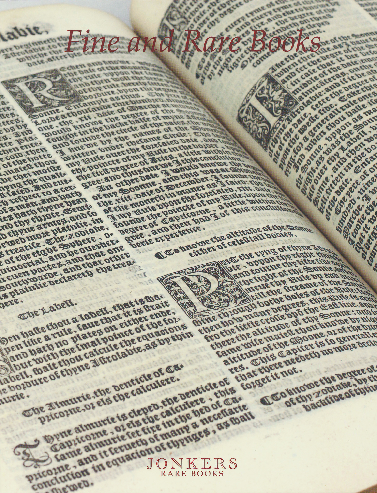 Fine and Rare Books - , 
