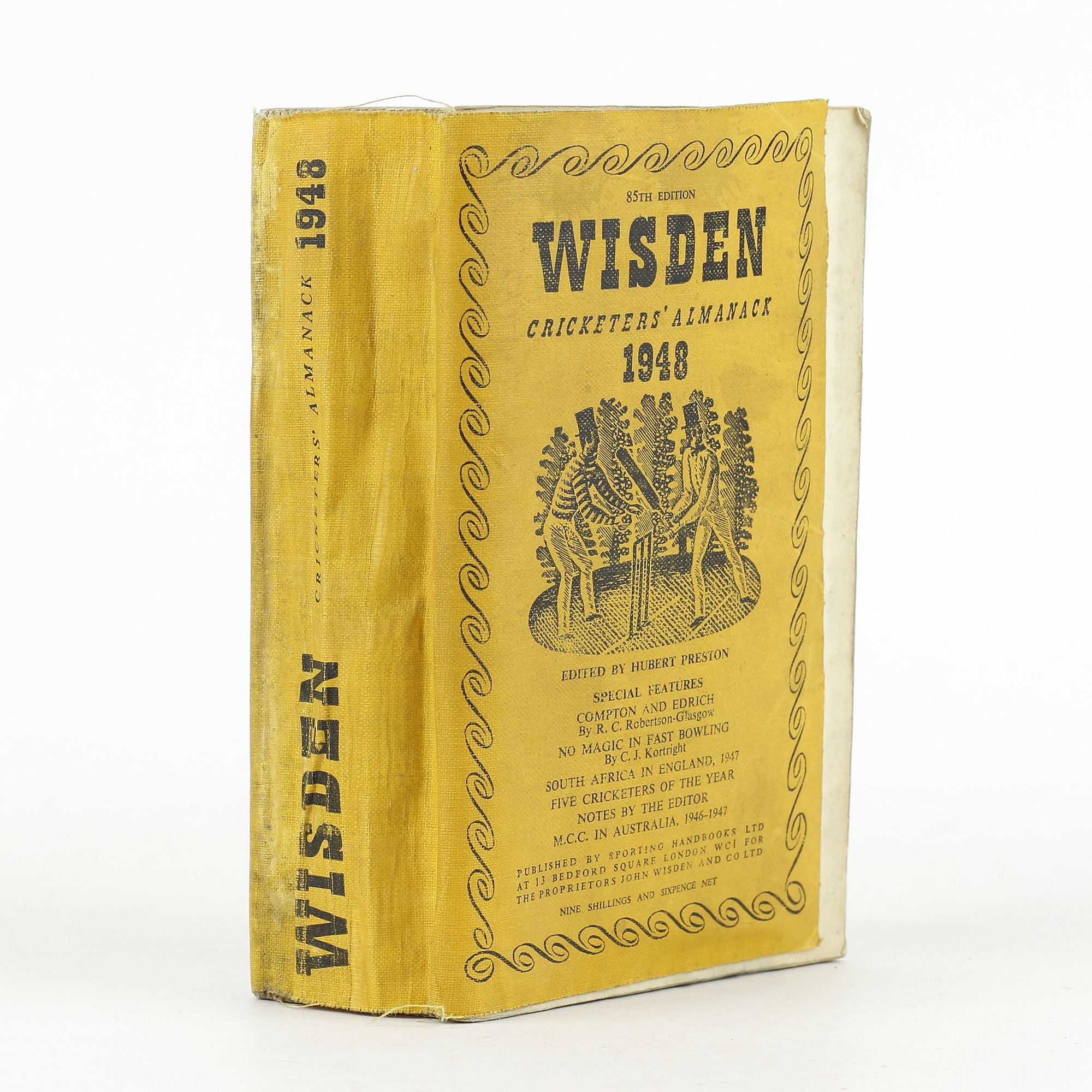 Wisden's Cricketers' Almanack 1948 by [WISDEN] Jonkers Rare Books