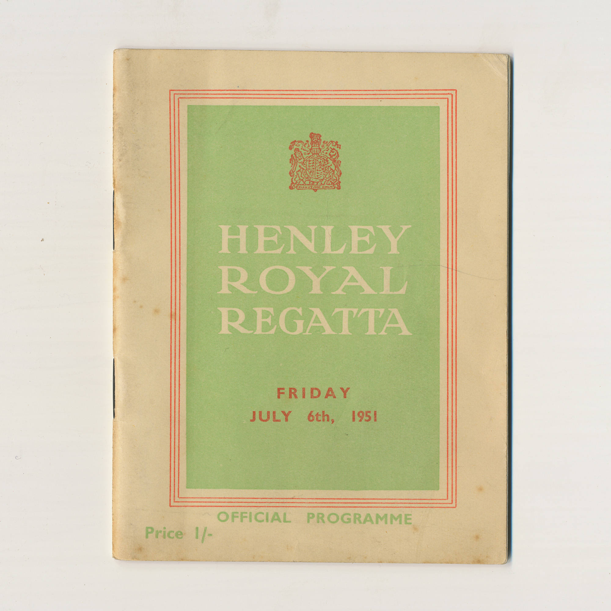 Henley Royal Regatta Official Programme - , 