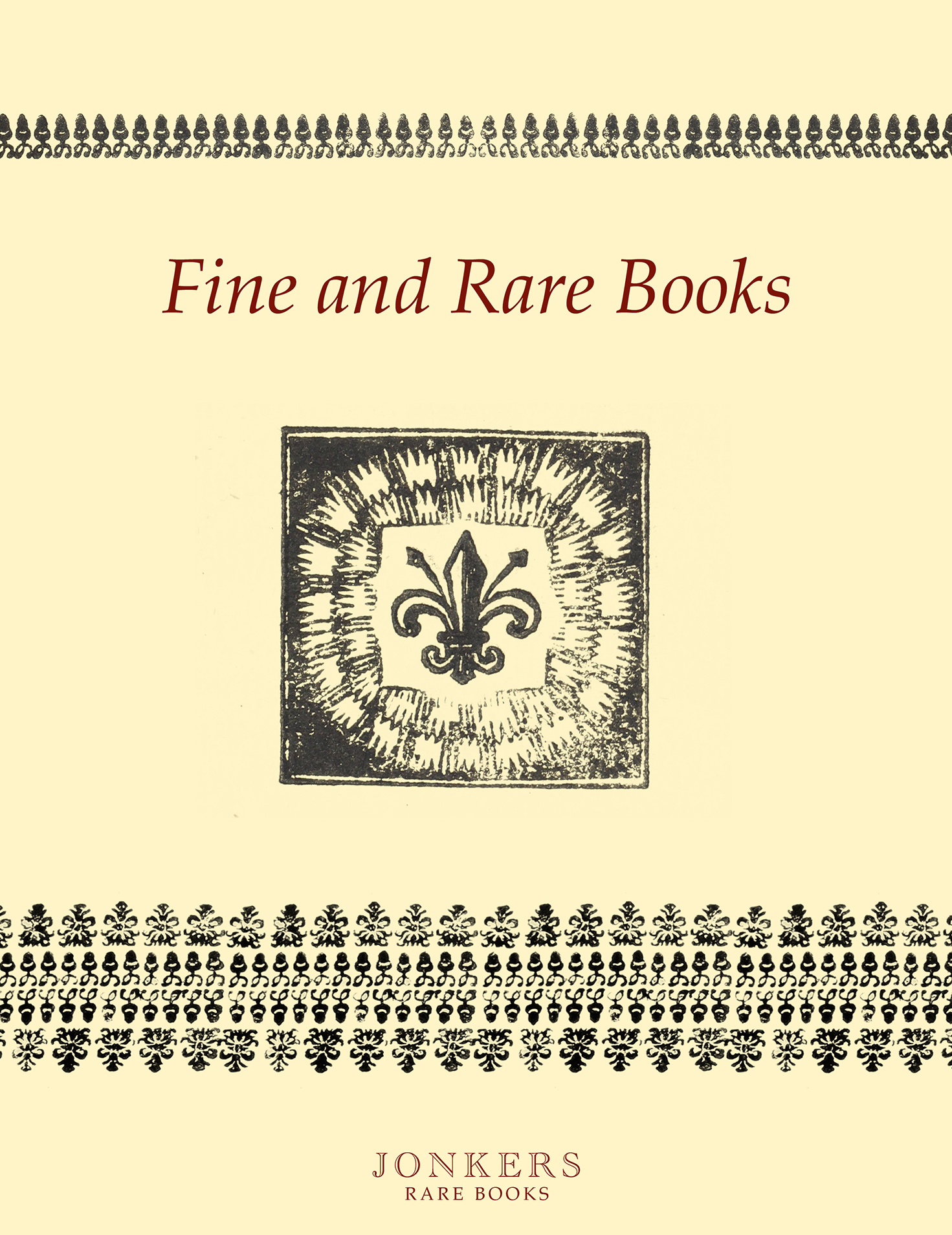 Fine and Rare Books - , 