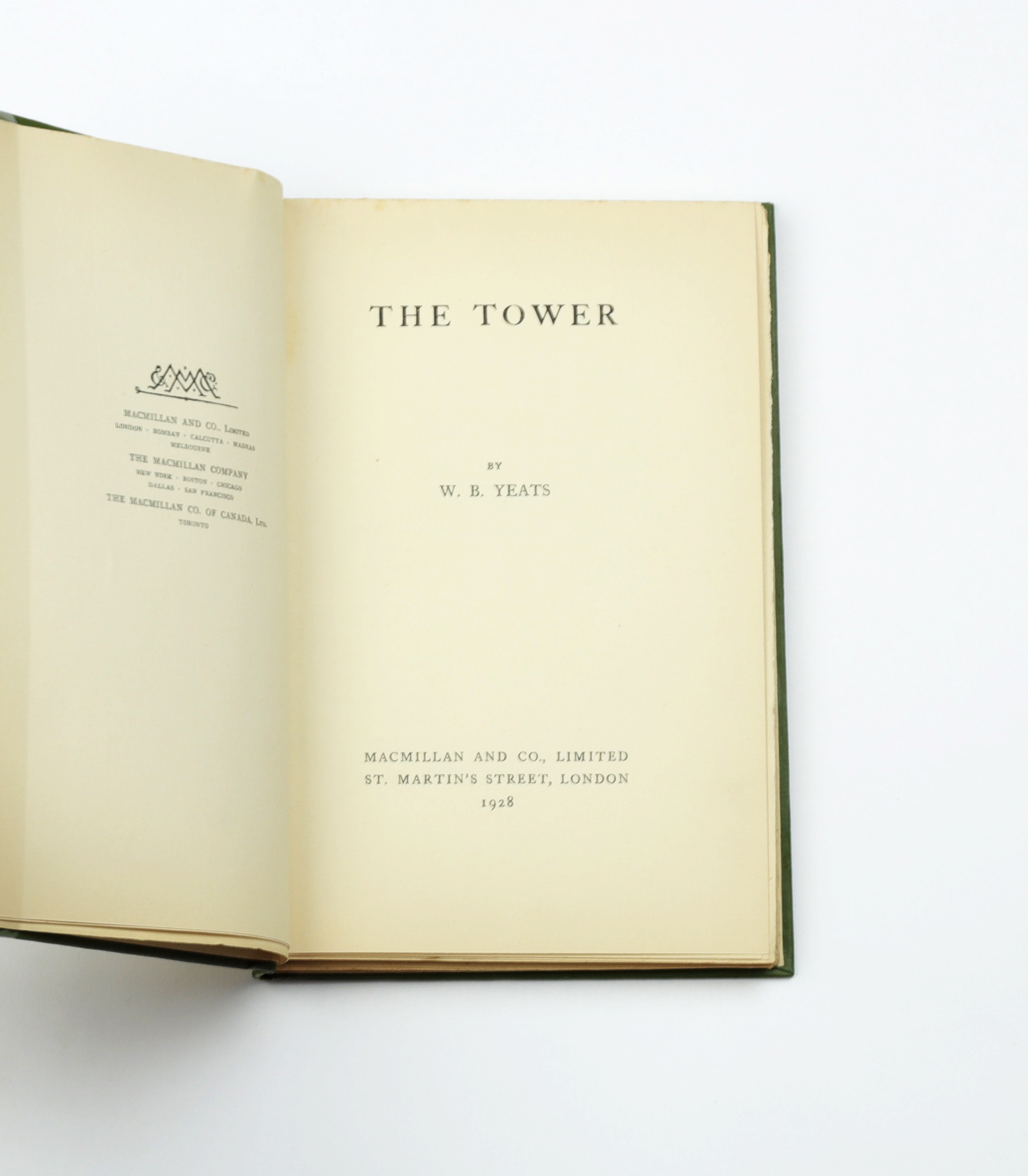 The tower by yeats