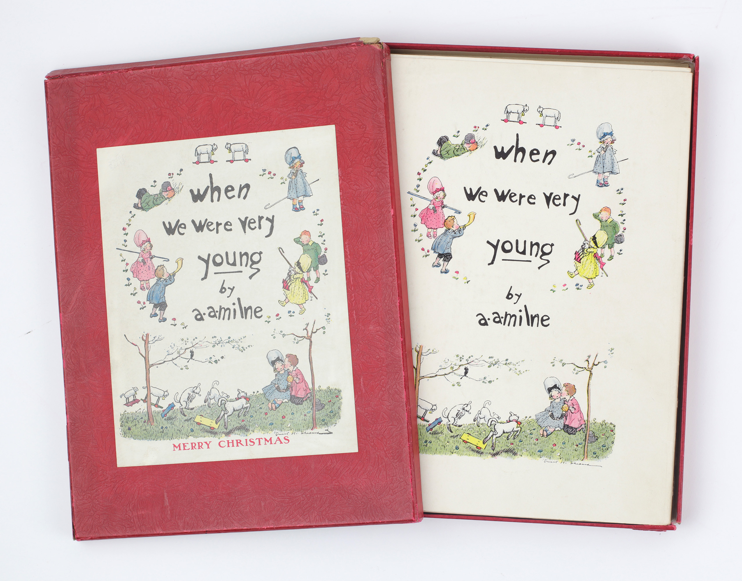 When We Were Very Young By Milne A A Jonkers Rare Books When We Were Very Young By Milne A A Jonkers Rare Books
