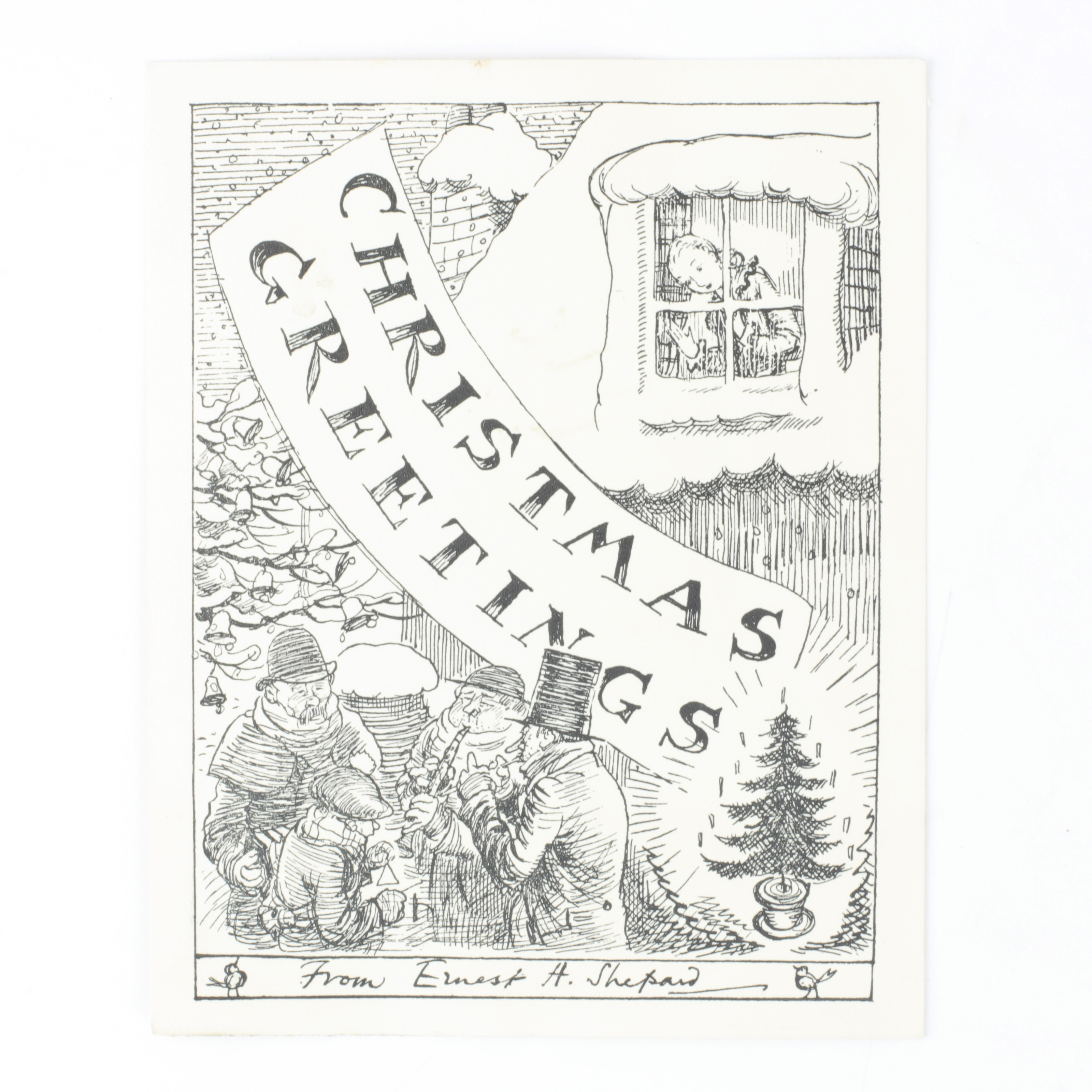 Artist's Personal Christmas Card - , 