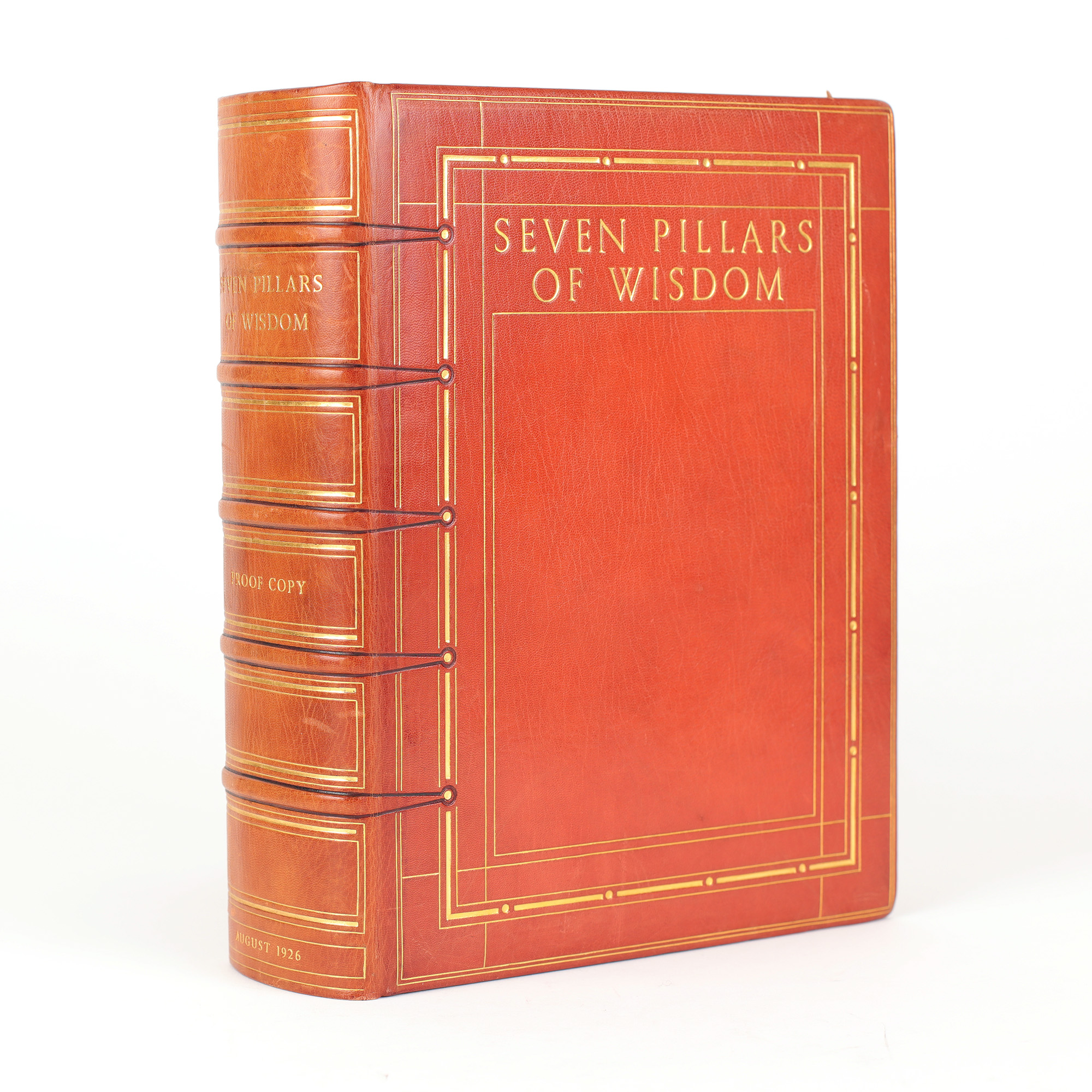 The Seven Pillars of Wisdom by LAWRENCE, T.E. - Jonkers Rare Books