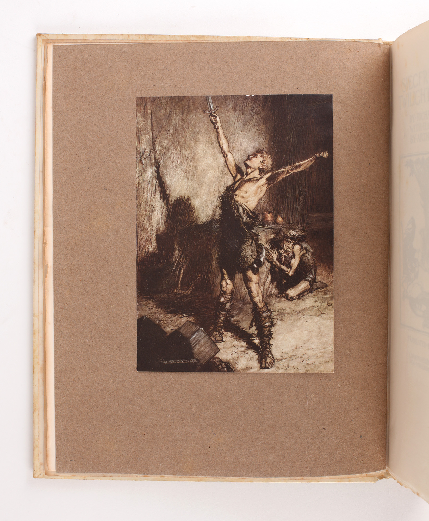 Arthur Rackham Segfried Siegfried and the Twilight of the Gods by RACKHAM, Arthur - Jonkers ...