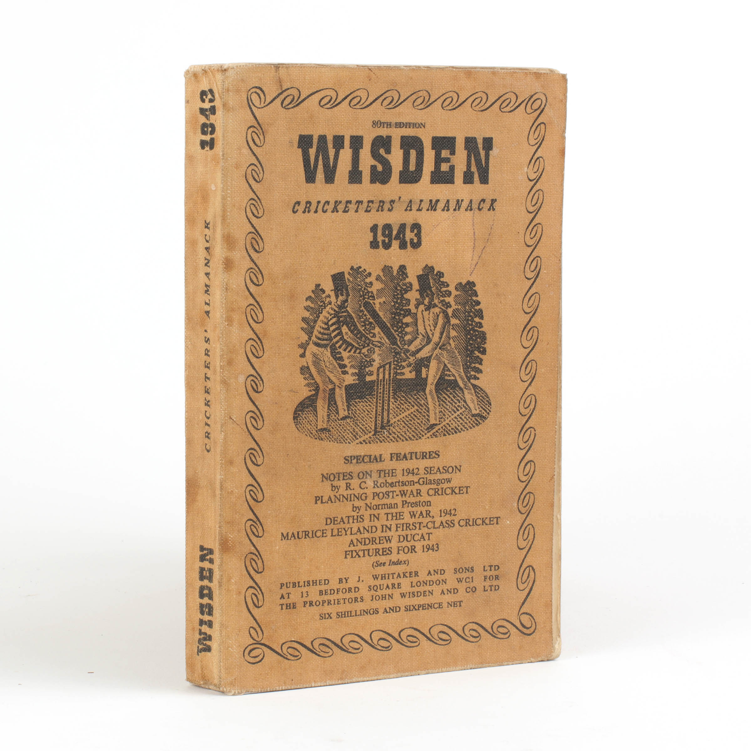 Wisden's Cricketers' Almanack 1943 - , 