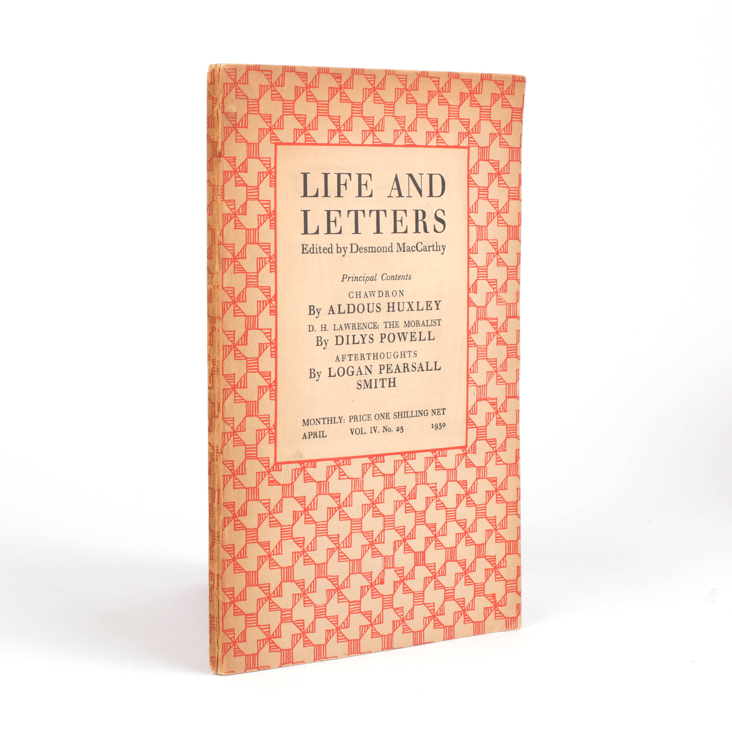 Life and Letters - , 