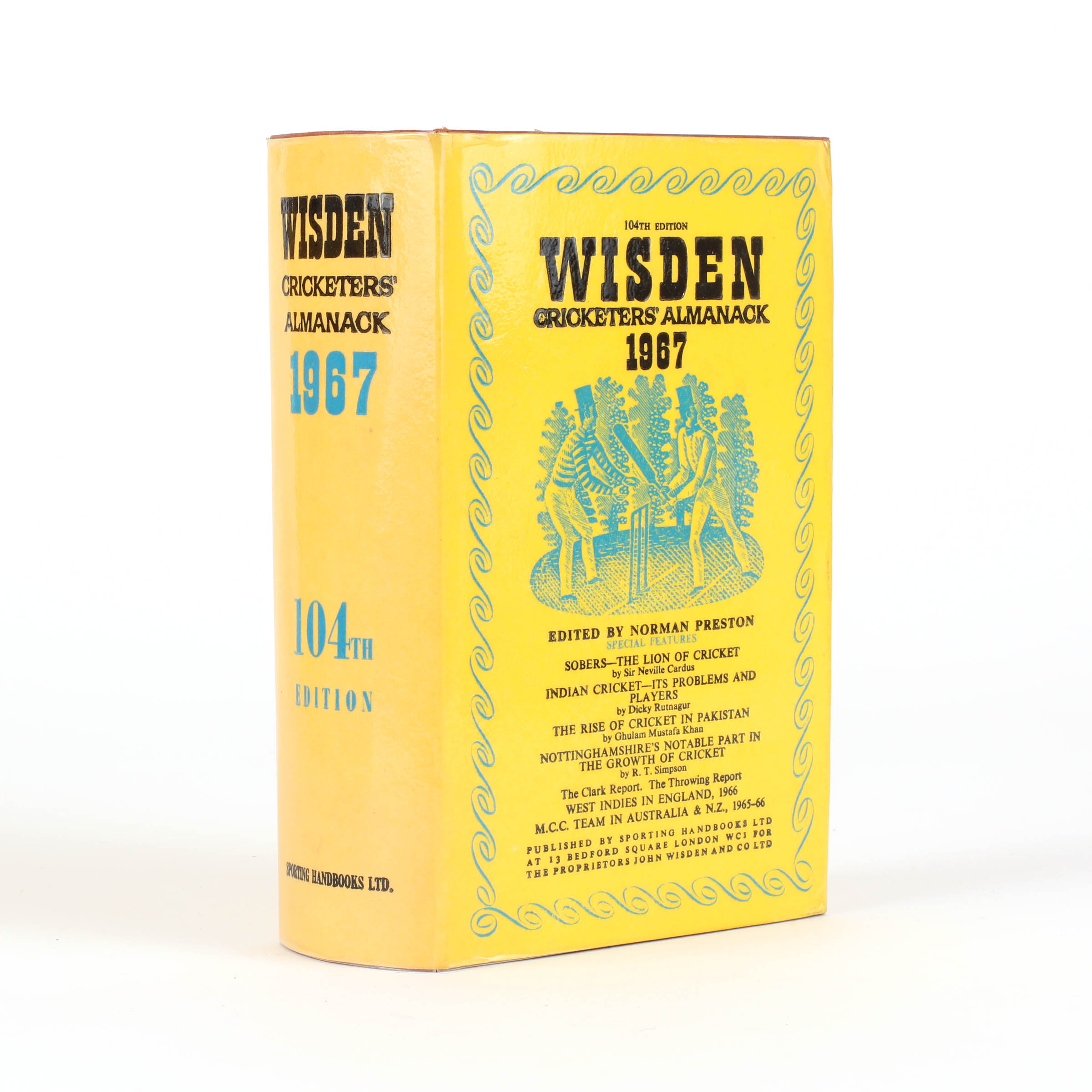 Wisden Cricketers' Almanack 1967 - , 