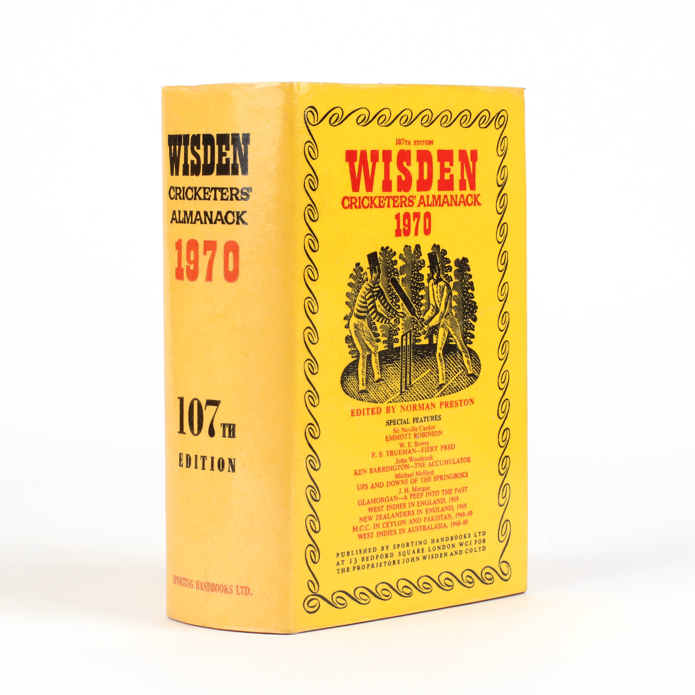 Wisden Cricketers' Almanack 1970 - , 