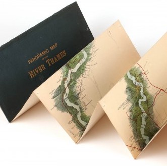 Thomsonlocal Map Tombleson's Panoramic Map of the Thames and Medway by [TOMBLESON ...