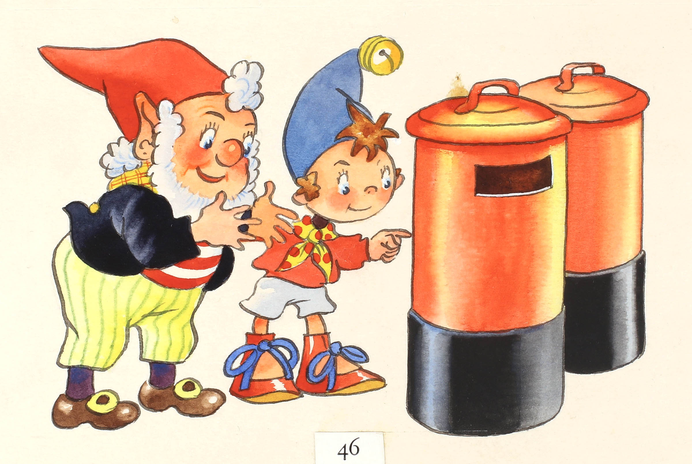 Two Very Life-Like Post-Boxes - , 