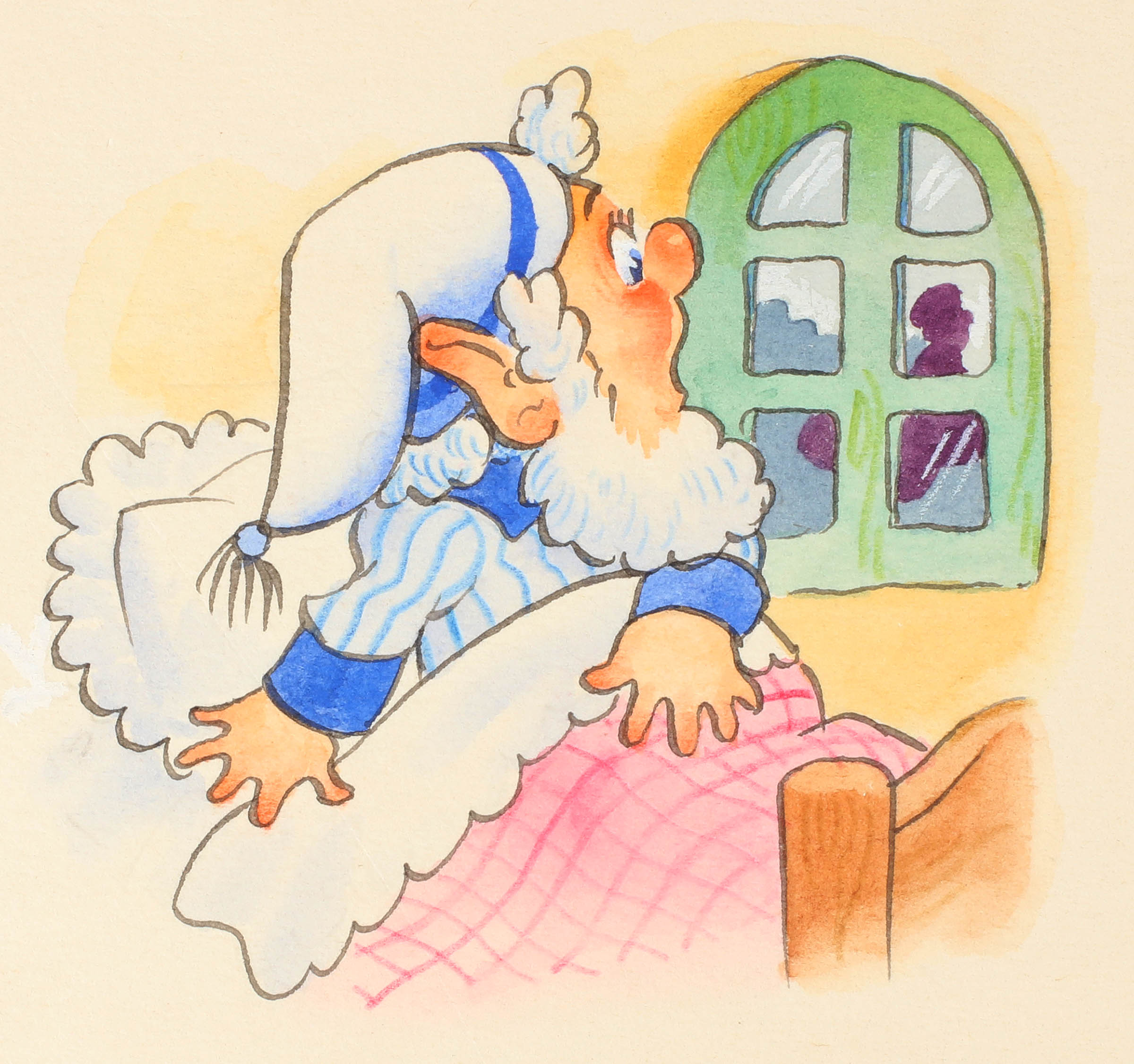 Big-Ears Is Woken Up - , 